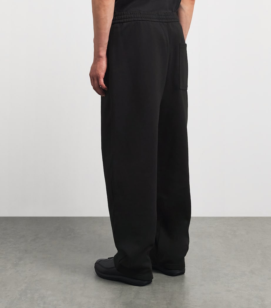 Moose Knuckles Mens Logo Yul Sweatpants Black Image 5