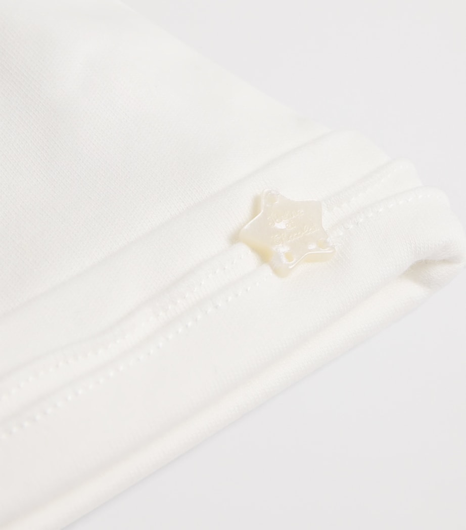 Knitted Star Beanie 13NACRE Image 3