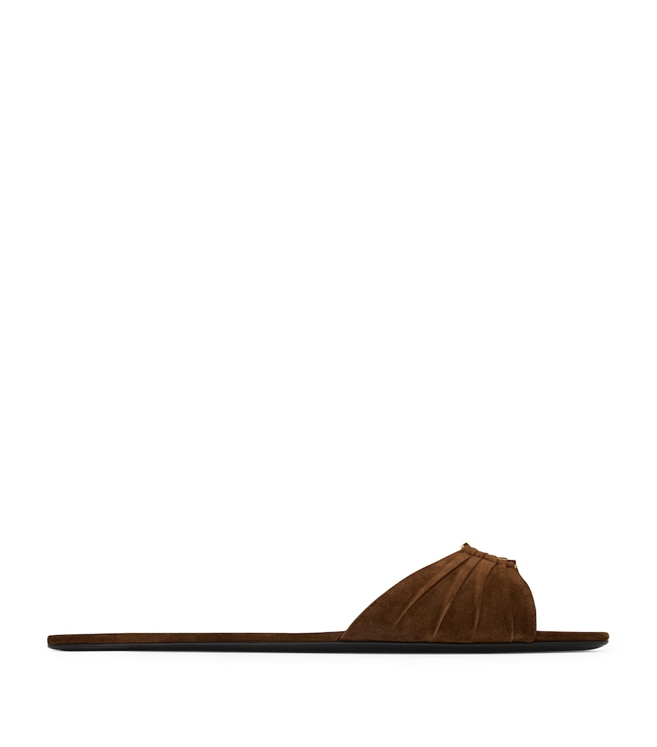 Saint Laurent Leather Babylone Sandals Image 1