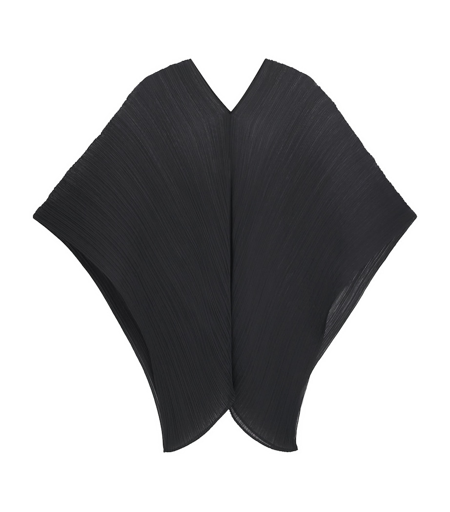 Pleats Please Issey Miyake Womens Madame-T May Stole Black Image 1