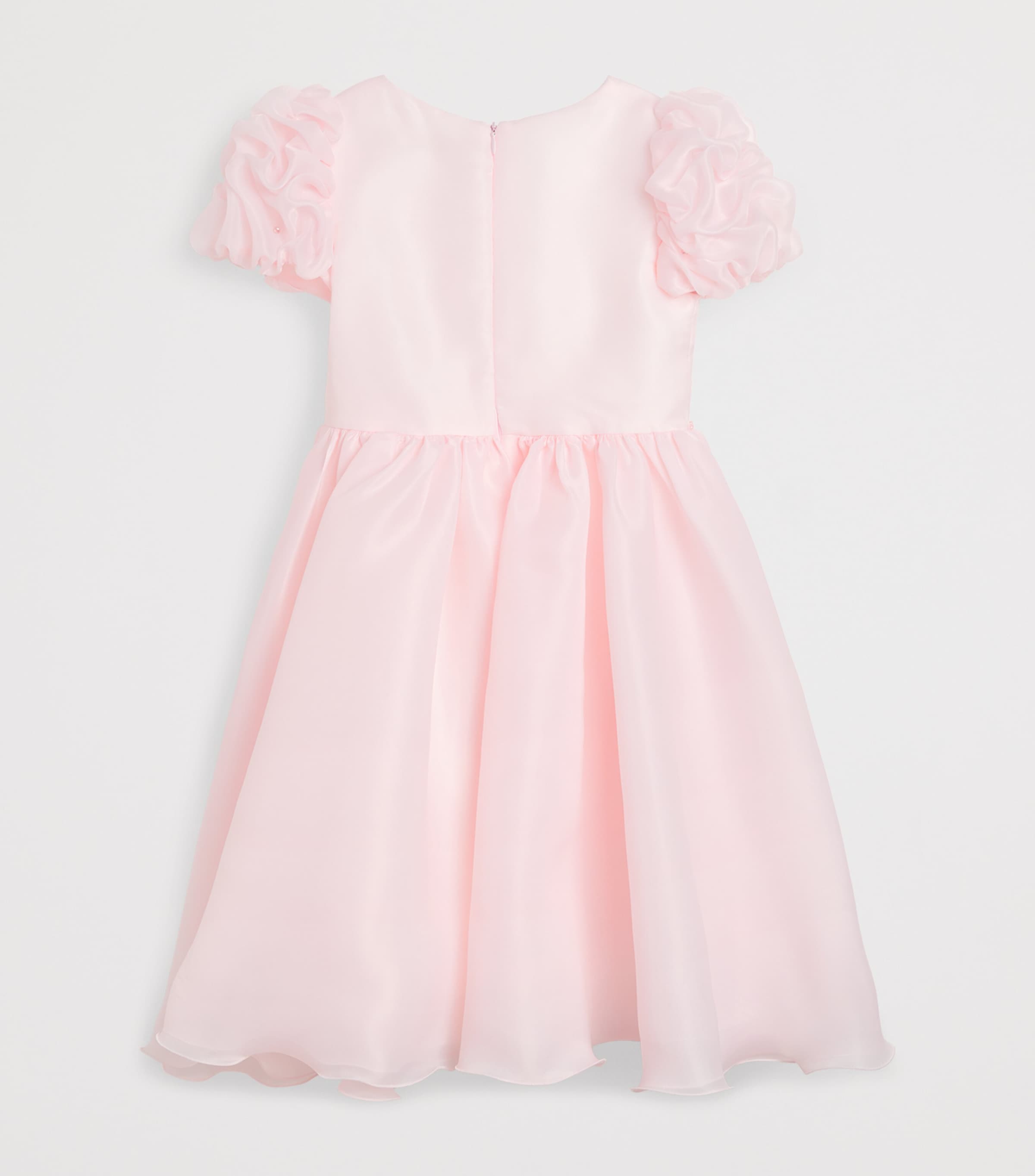 Ruffle-Sleeve Dress (2-14 Years) PINK Image 2