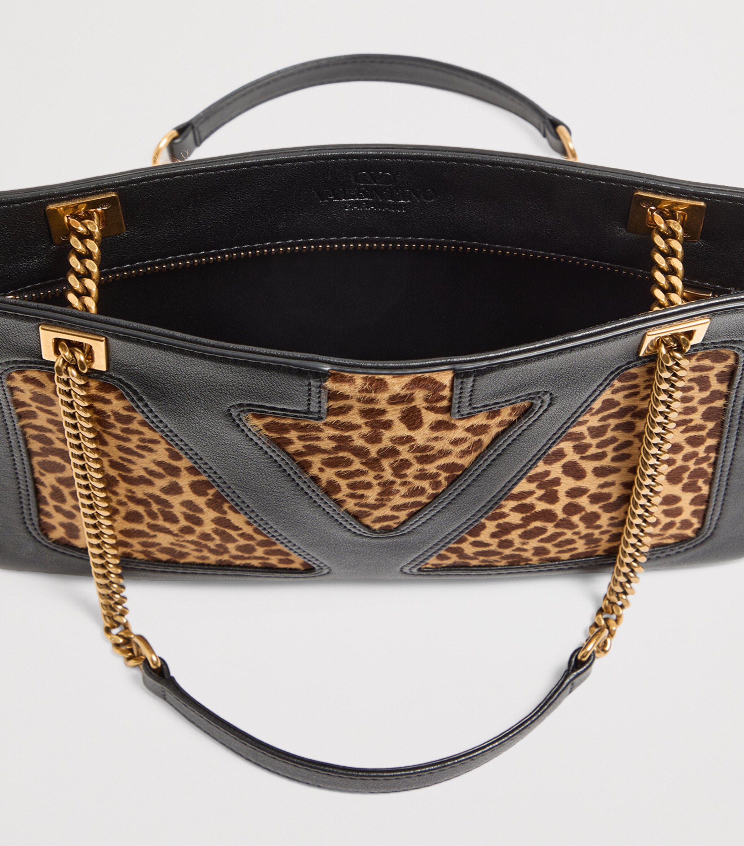 Small Calf Hair Viva Superstar Tote Bag C2J Image 5