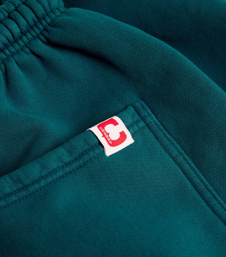 Cotton Navajo Embroidery Parachute Sweatpants TEAL Image 5