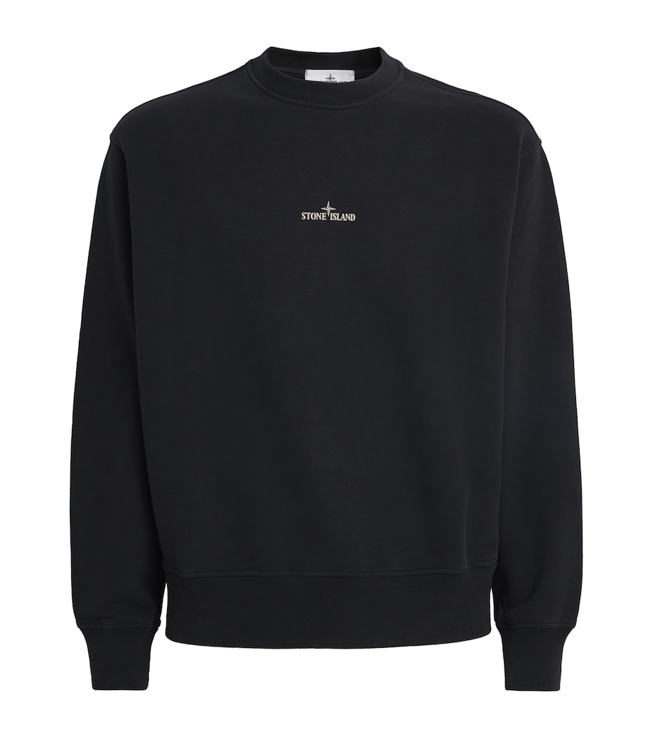 Stone Island Mens Oversized Desert Print Sweatshirt Image 1
