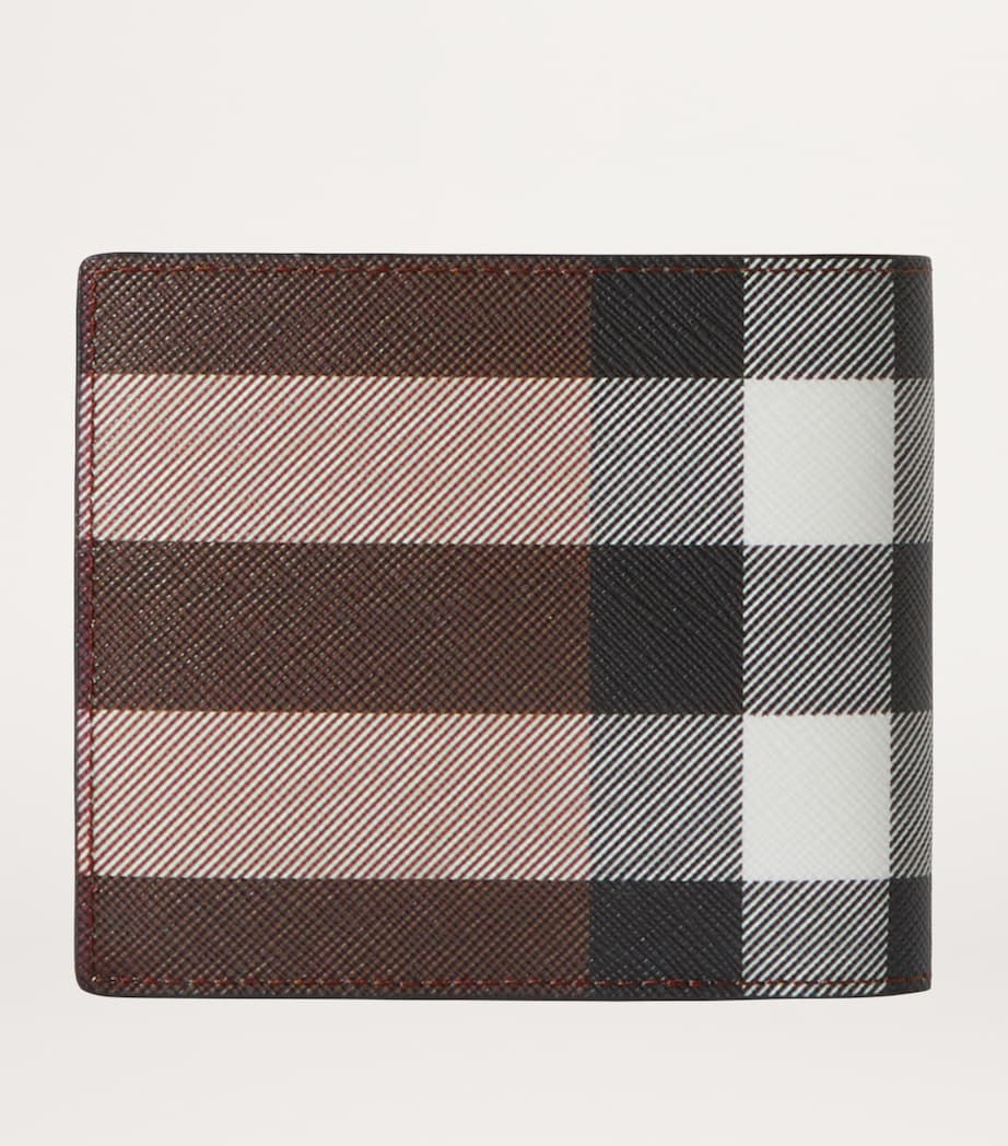 Check Bifold Wallet DARK BIRCH BROWN Image 3