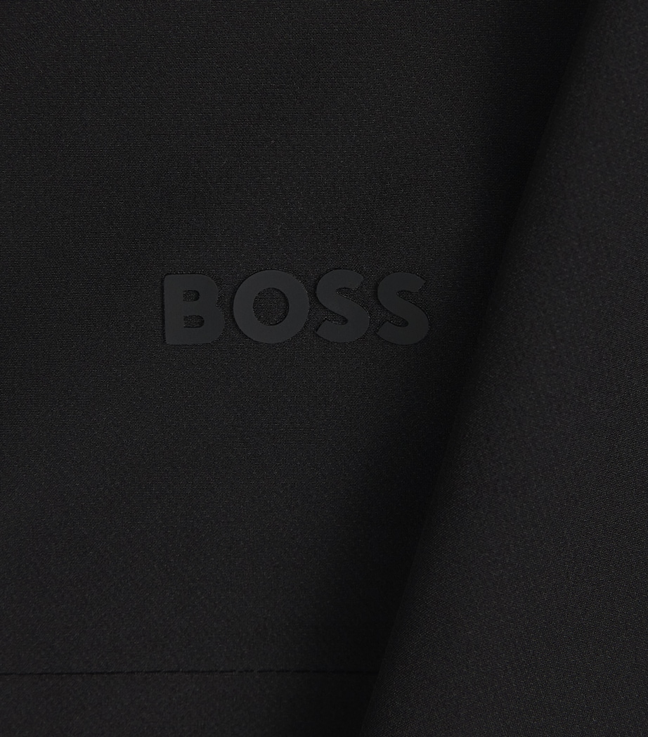 BOSS Mens Water-Resistant Commuter Pro Jacket Black Image 6
