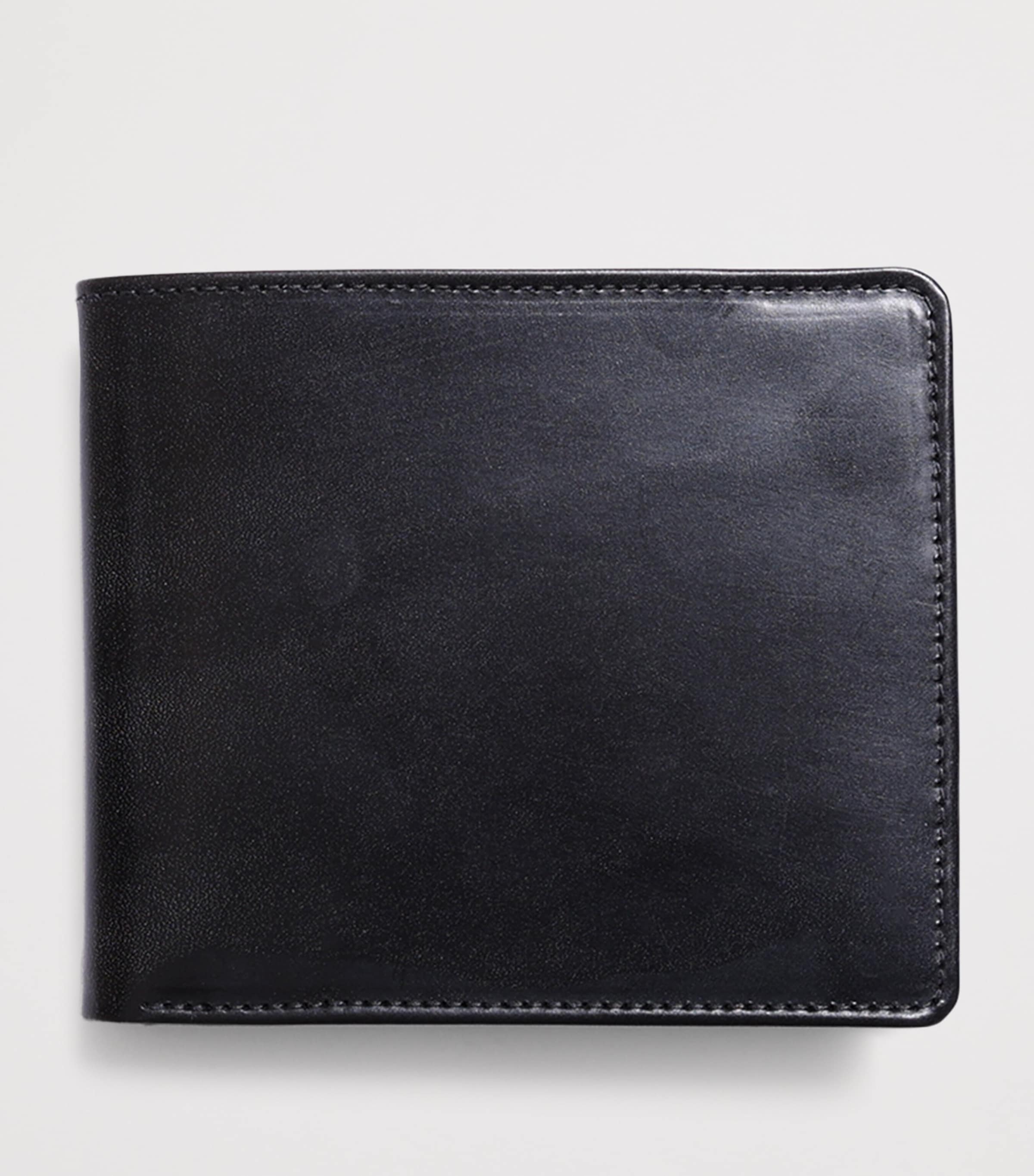 Swaine Leather Bifold Wallet Black/black Image 2