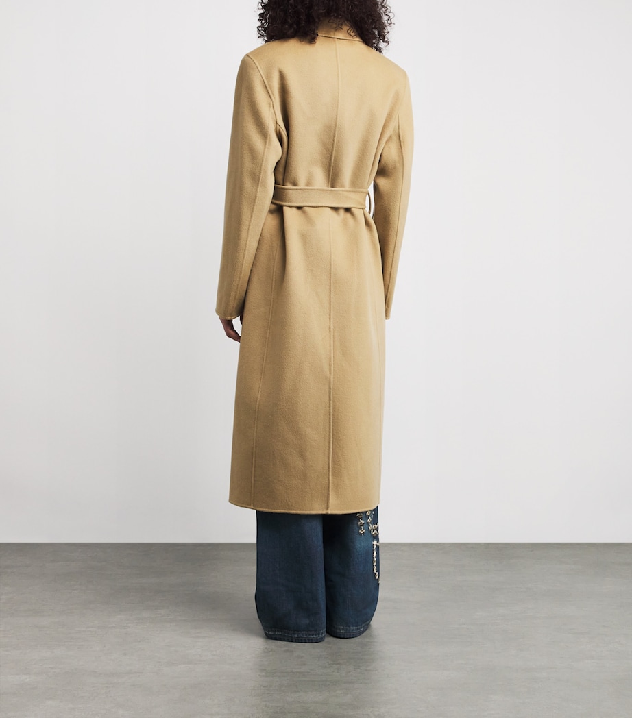 Wool-Cashmere Belted Coat AGU LIGHT BEIGE Image 4