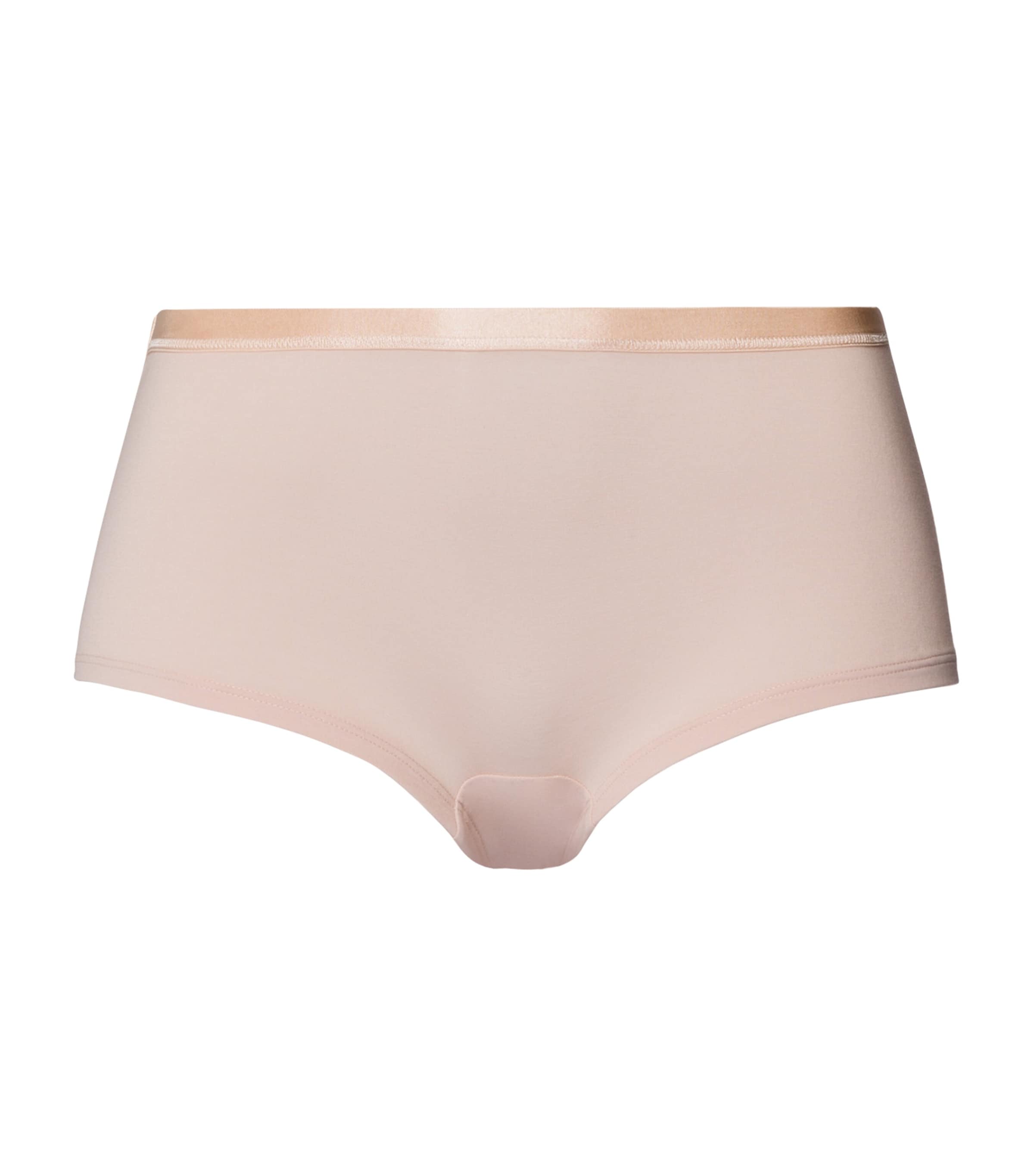 Cotton Sensation Boy Leg Briefs BEIGE Image 1