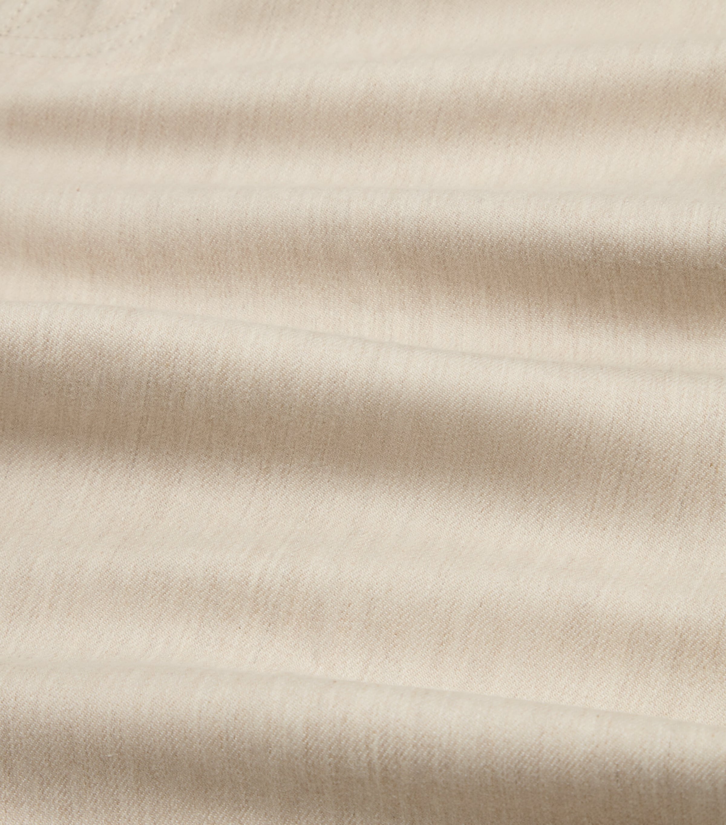 Wool-Blend Denim Trousers 260TAUPE Image 5