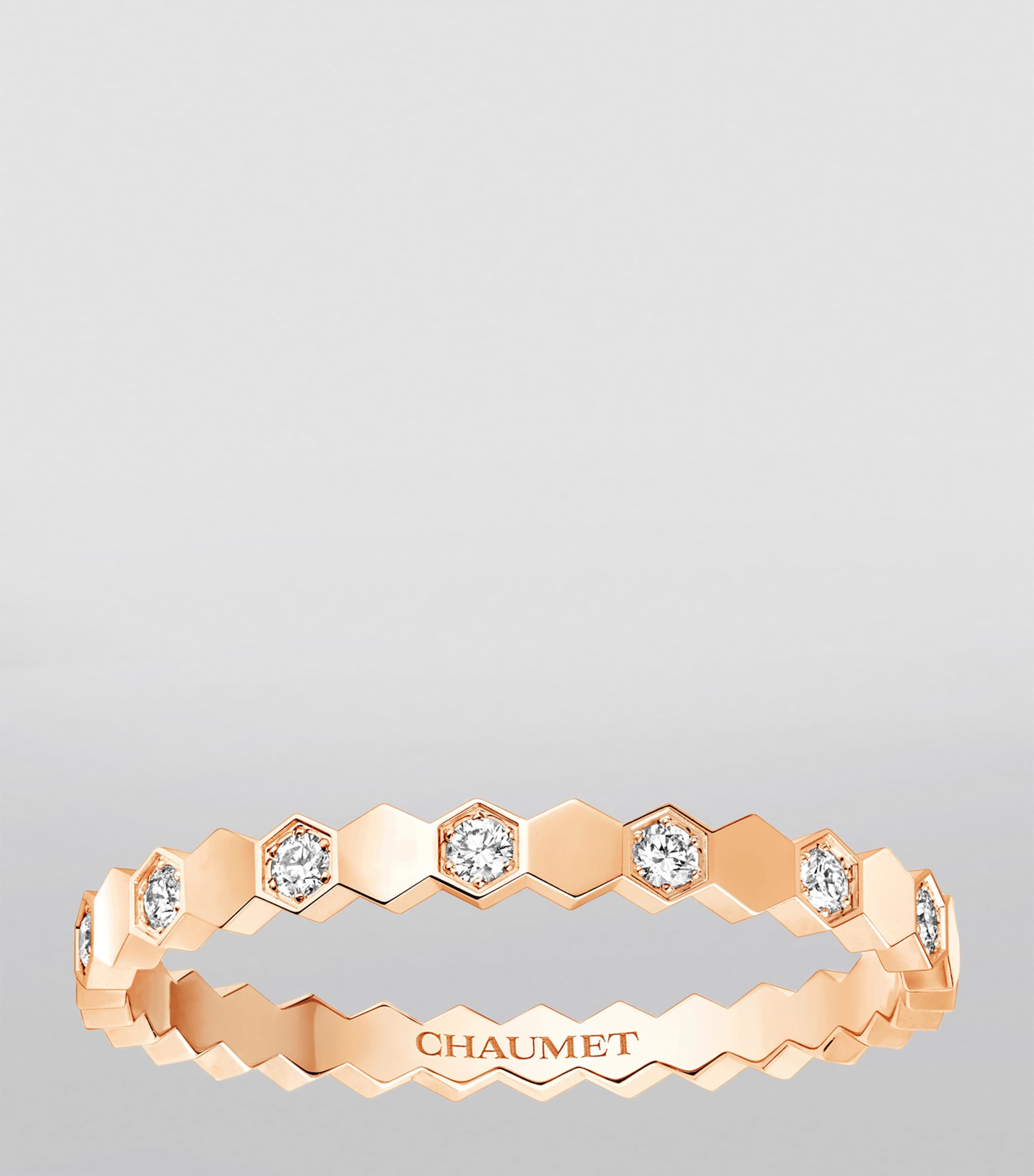 Rose Gold and Diamond Bee de Chaumet Ring PINK GOLD Image 2