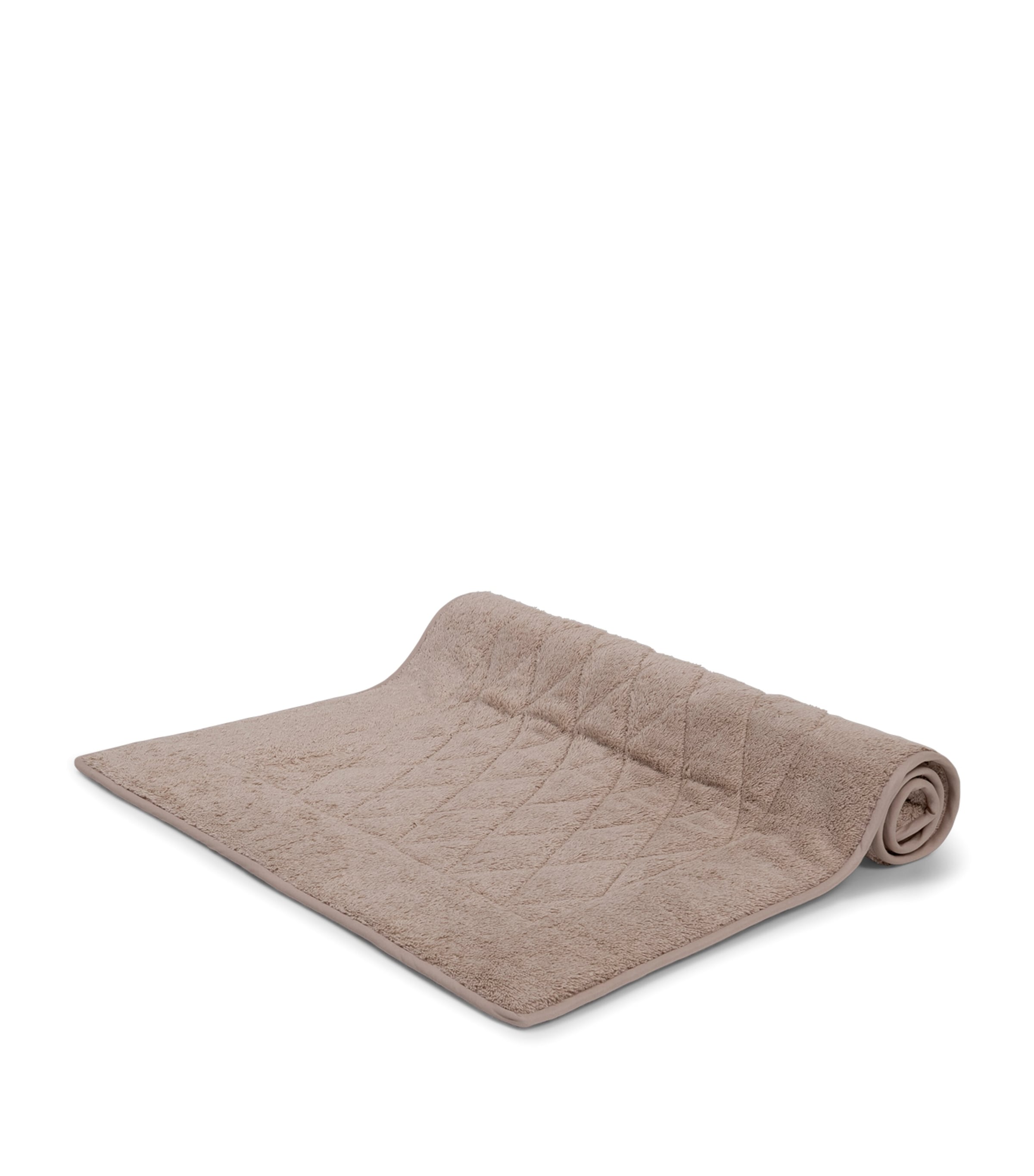 Frette Cotton Unito Bath Mat (54cm x 87cm) Misty Blush Image 2
