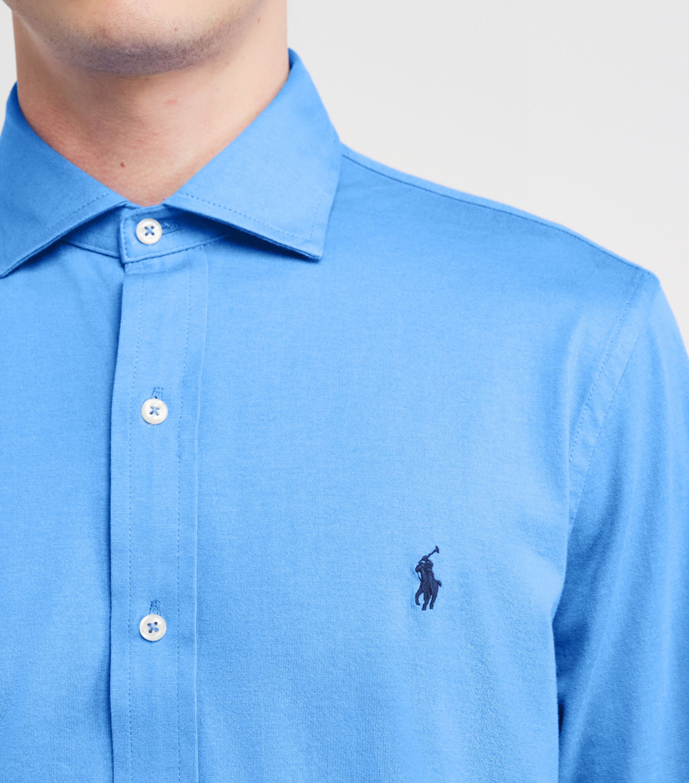 Cotton-Jersey Shirt BLU Image 6