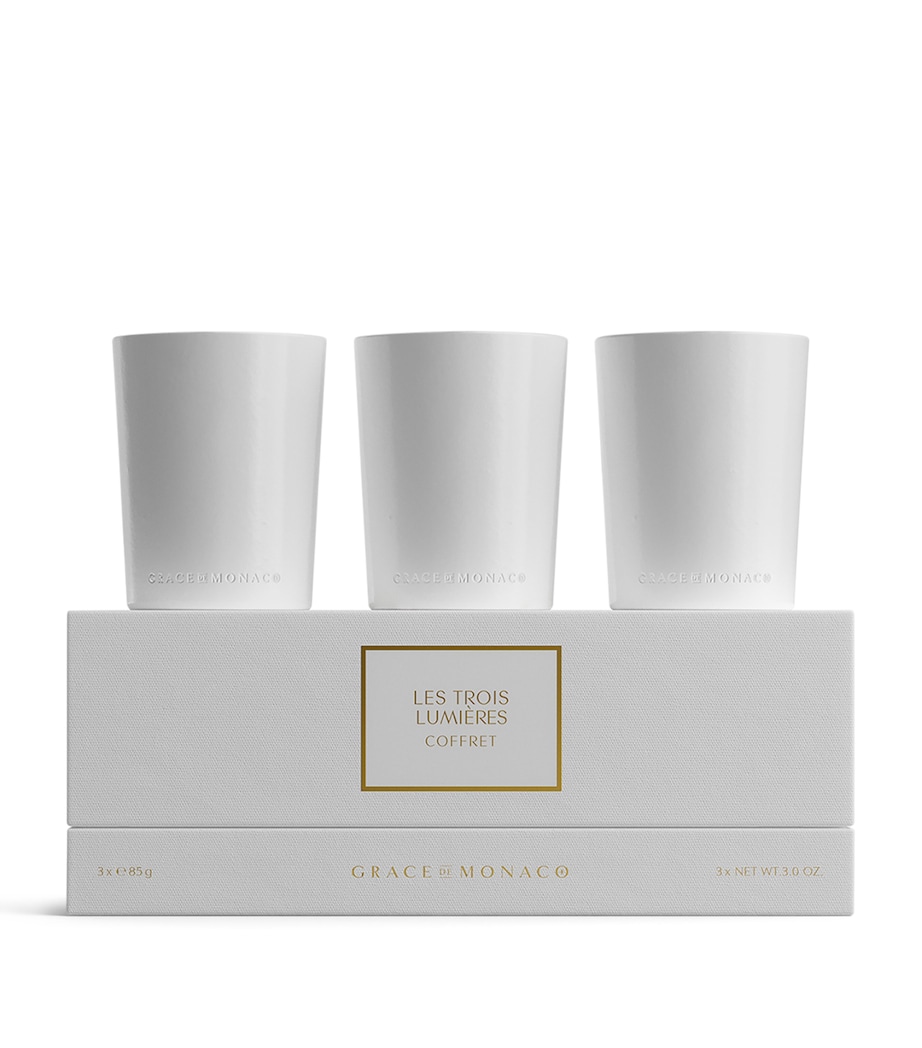 Les Trois Lumieres Votive Set (3 x 85g) NO COLOUR Image 1