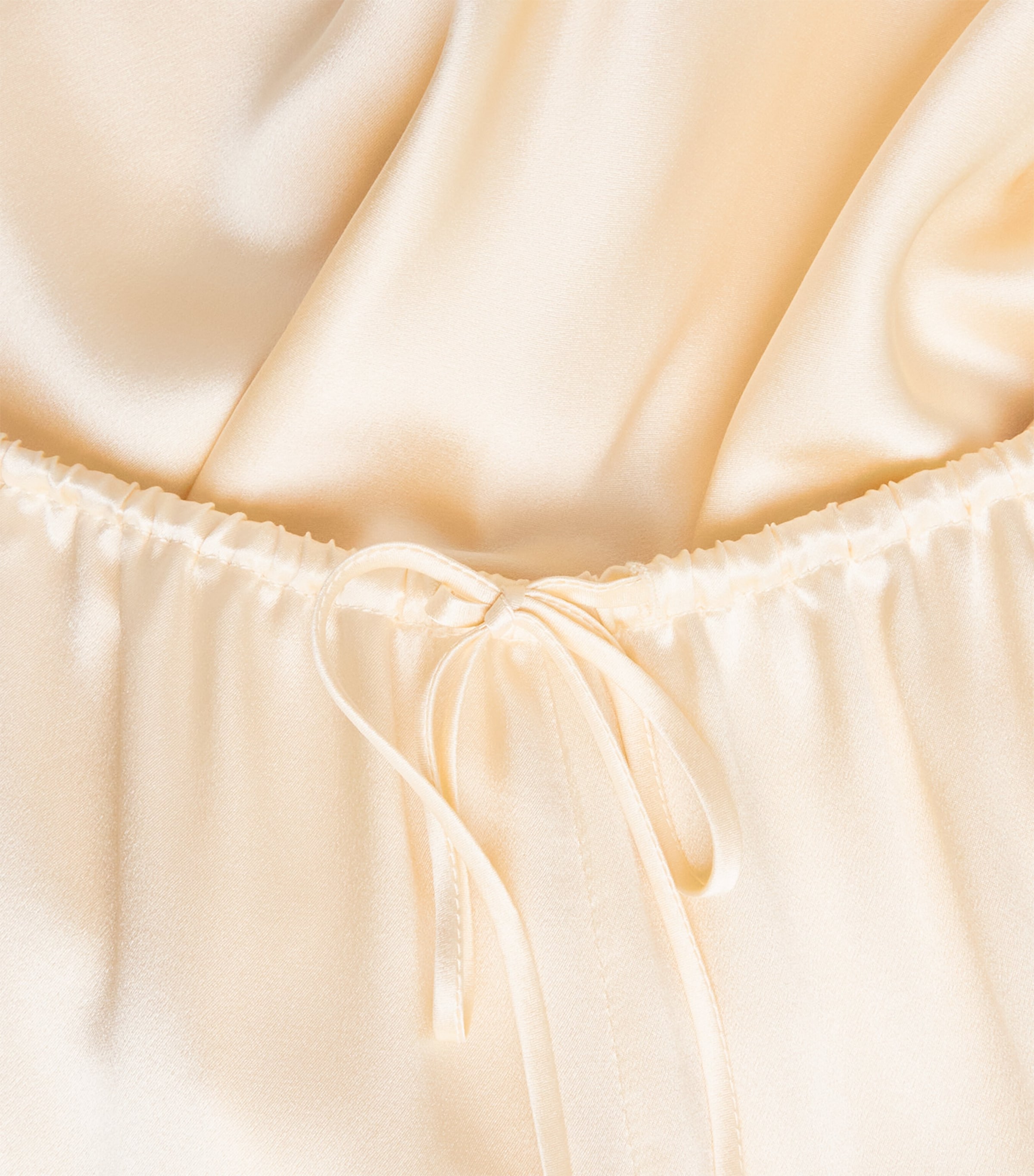 Olivia von Halle Womens Silk Elvira Pyjama Set Bone Image 6