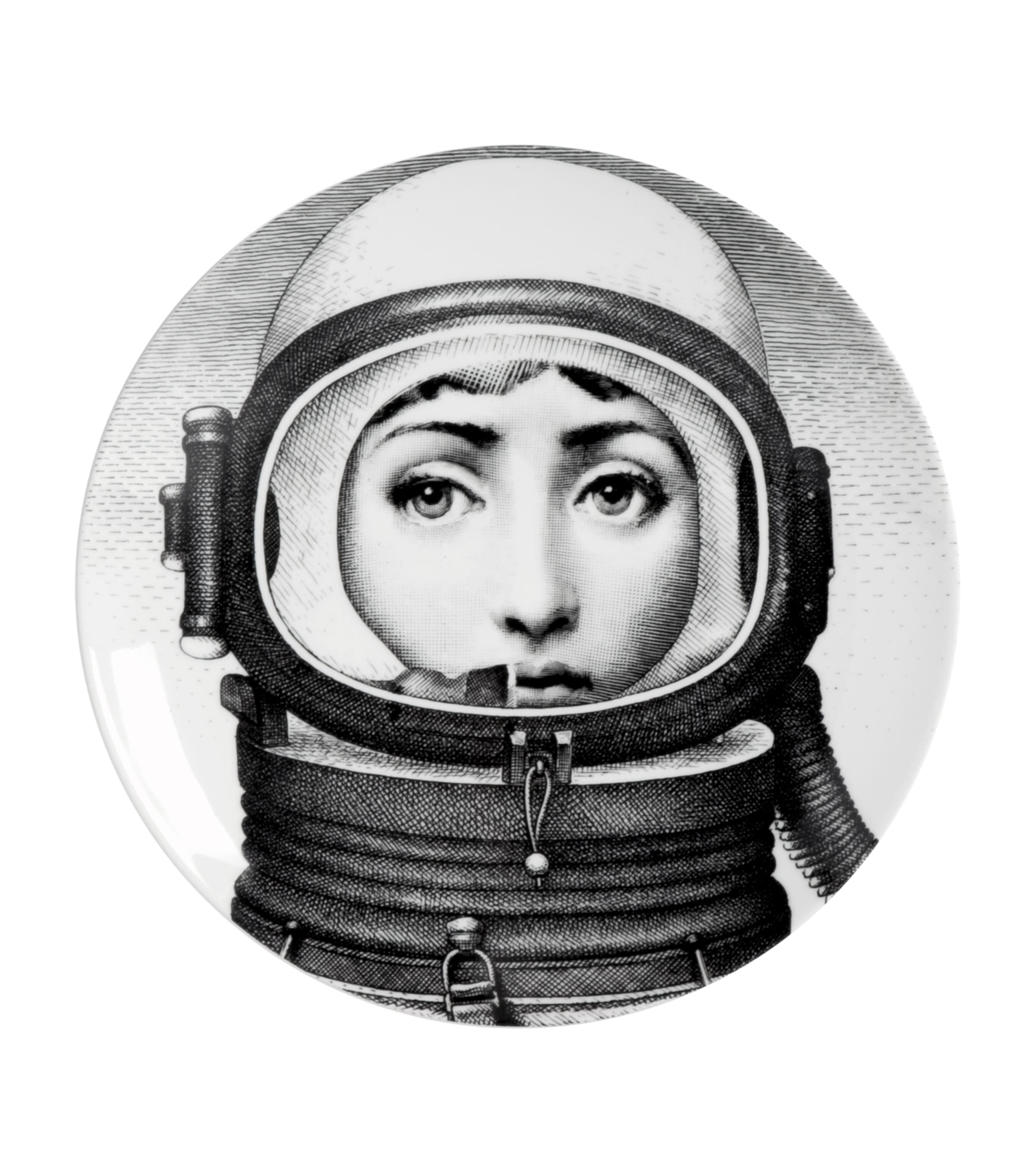 Fornasetti Tema e Variazioni No. 181 Wall Plate (26cm) | Home Accessories | Wall Plates | Designers | Fornasetti