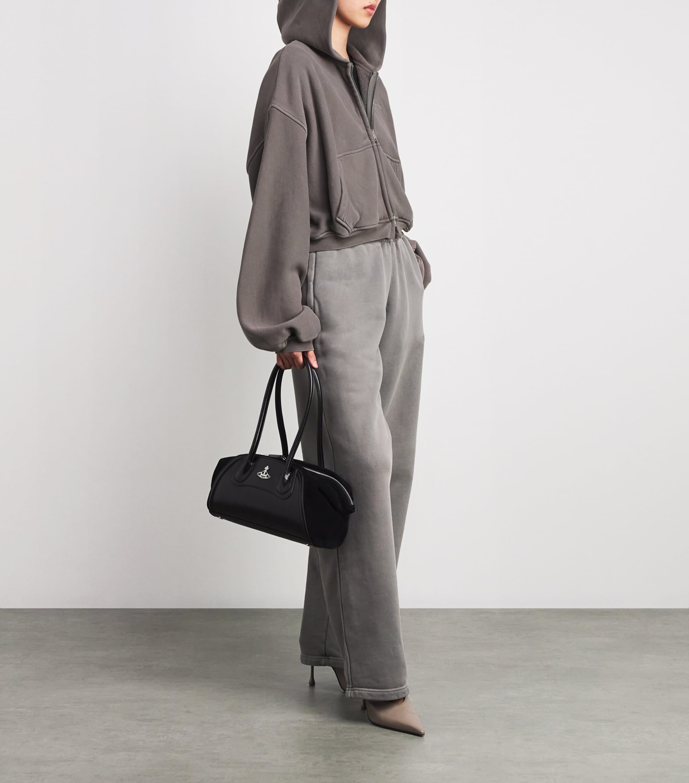 Alexander Wang Stretch-Cotton Oversized Cropped Hoodie | Women Clothing | Tops | Sweatshirts & Hoodies | Designers | Alexander Wang Alexander Wang Stretch-Cotton Oversized Cropped Hoodie | Women Clothing | Tops | Sweatshirts & Hoodies | Designers | Alexander Wang