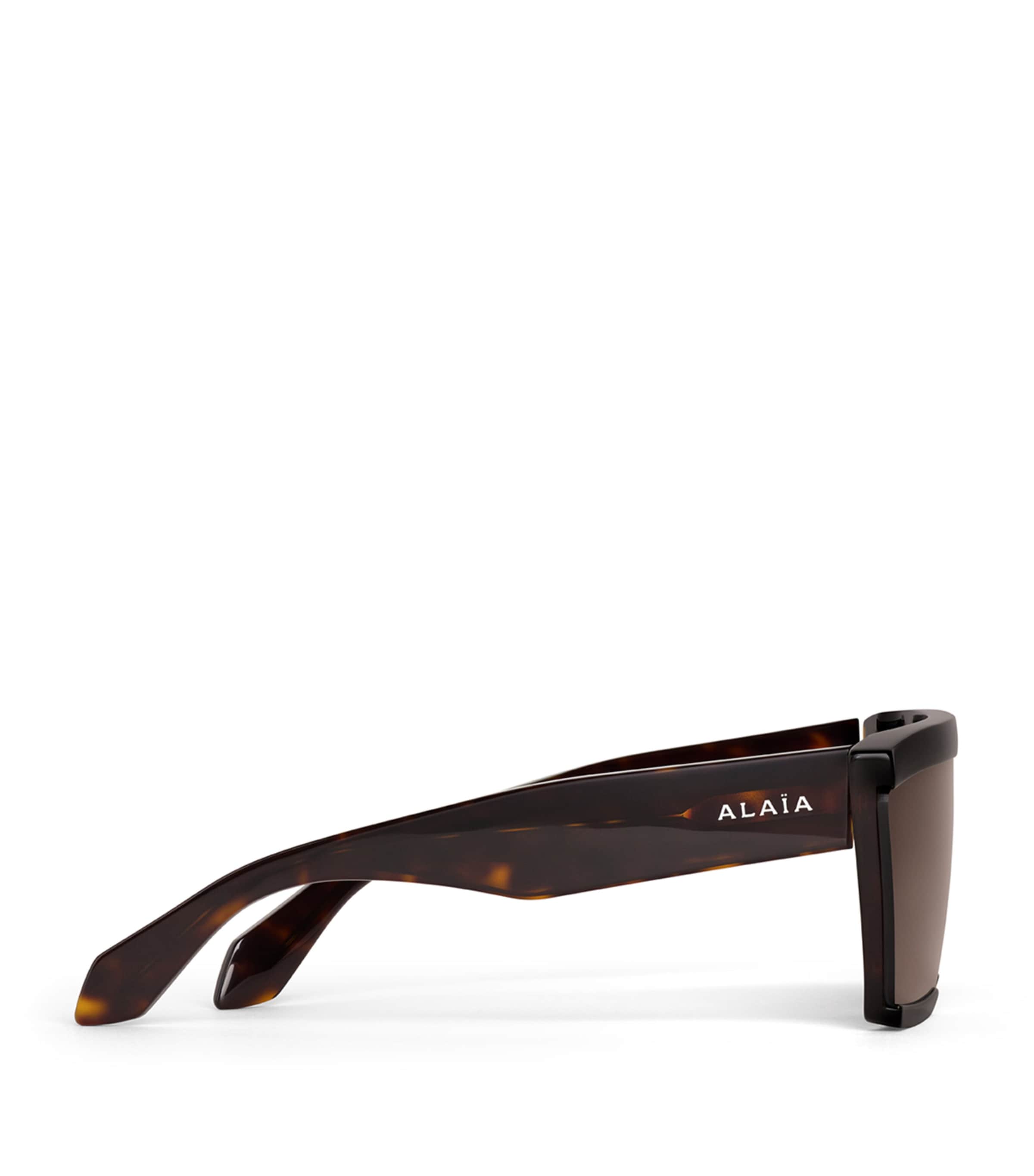 Alaïa Acetate Mask Sunglasses Gres Image 2
