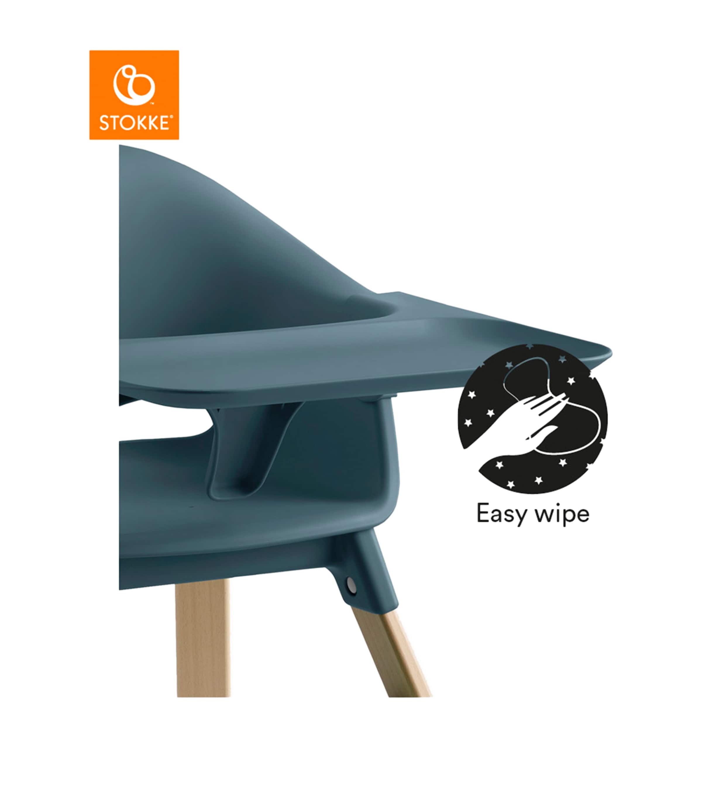 Clikk High Chair FJORD BLUE Image 3