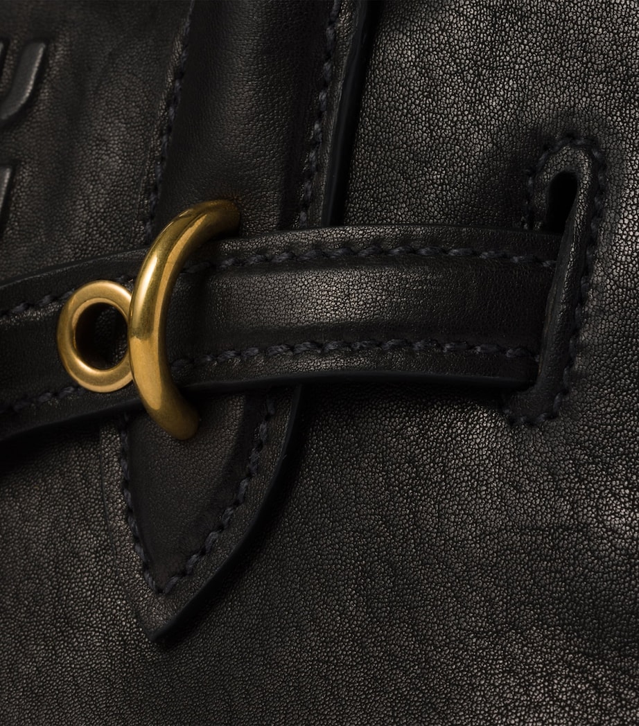 Leather Aventure Top-Handle Bag F0002 Image 5