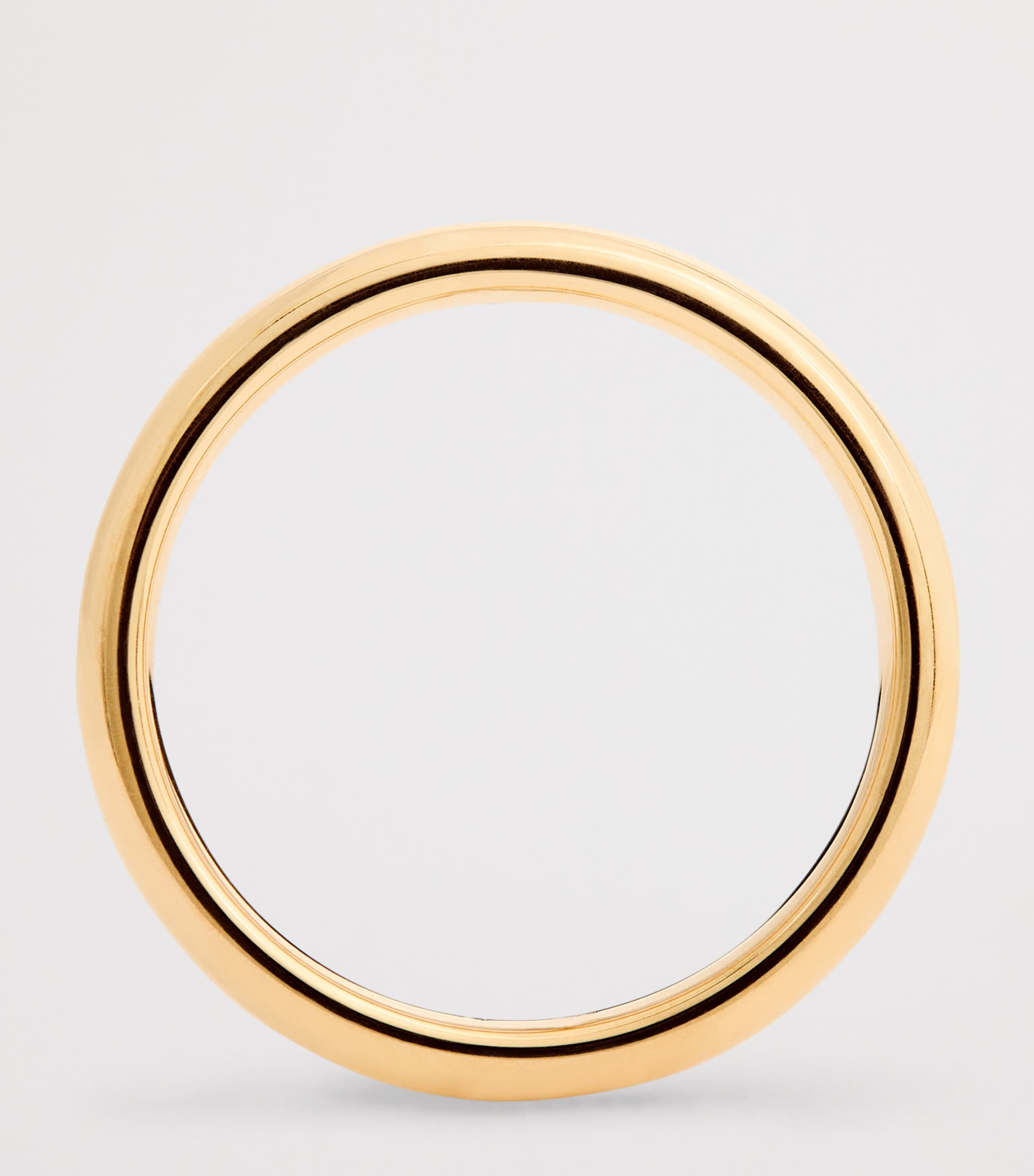 Yellow Gold Ring (3mm) YELLOW GOLD Image 3