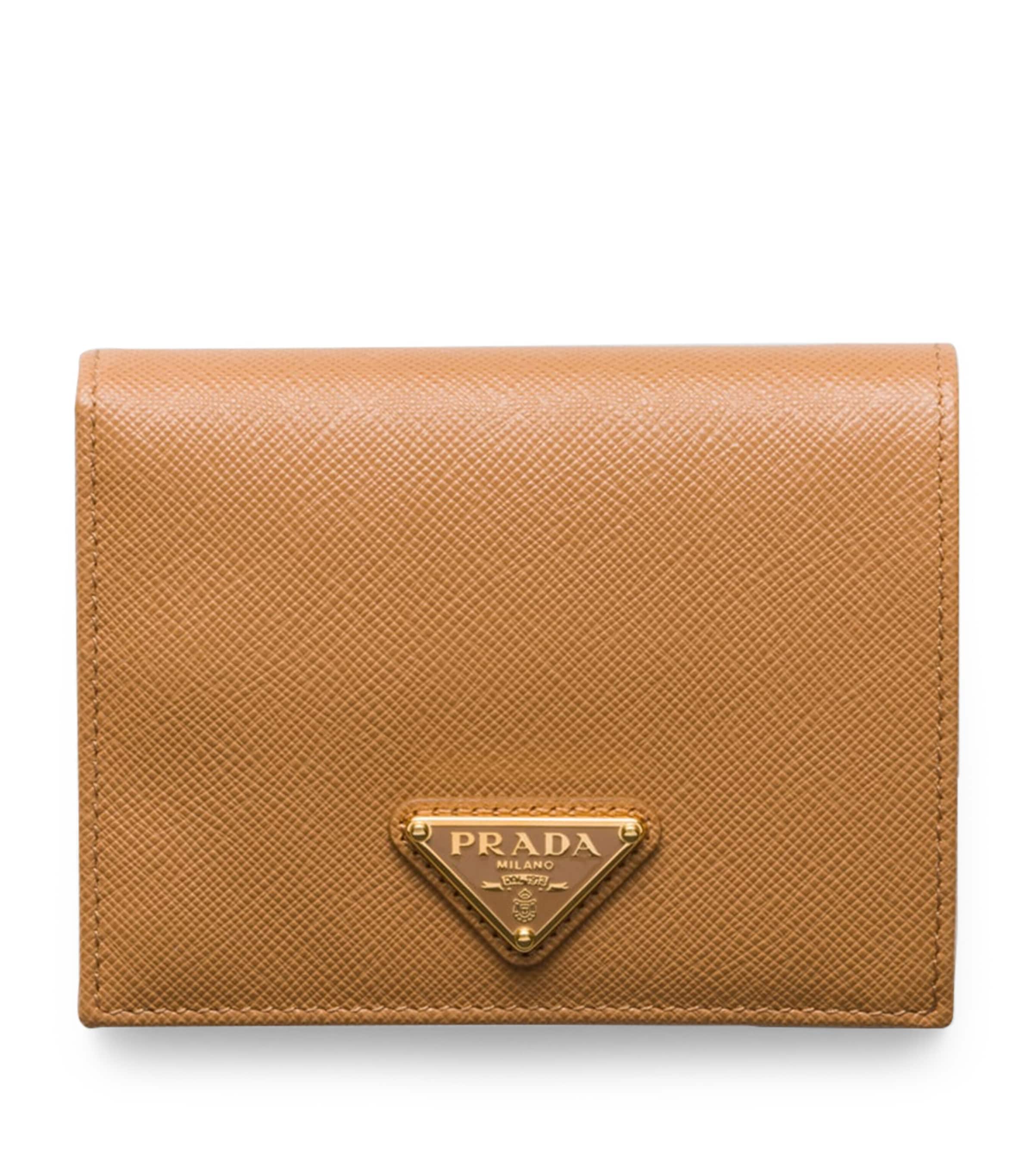 PRADA SMALL SAFFIANO LEATHER WALLET 