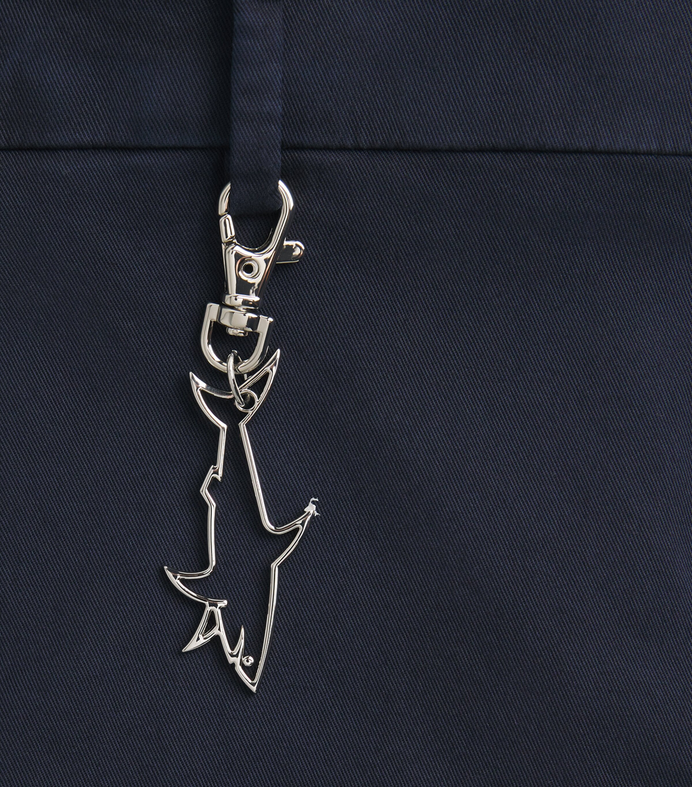 Cotton-Blend Chinos 013 BLUE Image 5