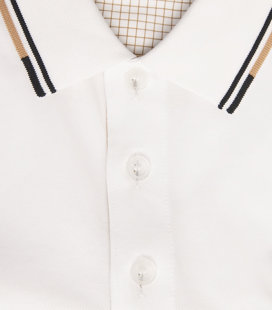 BOSS Mens Paddy Polo Shirt Natural Image 6