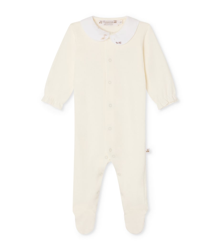 Bonpoint Cotton All-In-One (1-18 Months) Blanc Lait Image 1