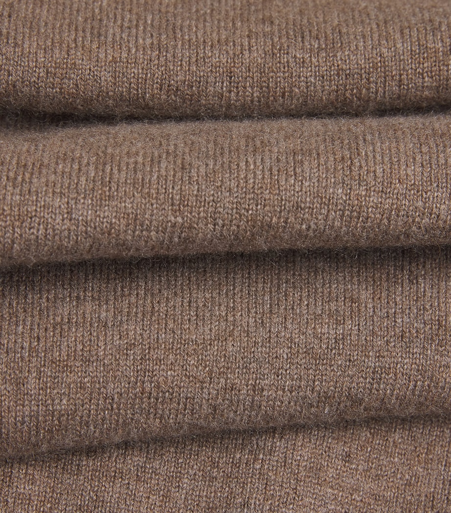Sunspel Mens Cashmere V-Neck Sweater Image 6