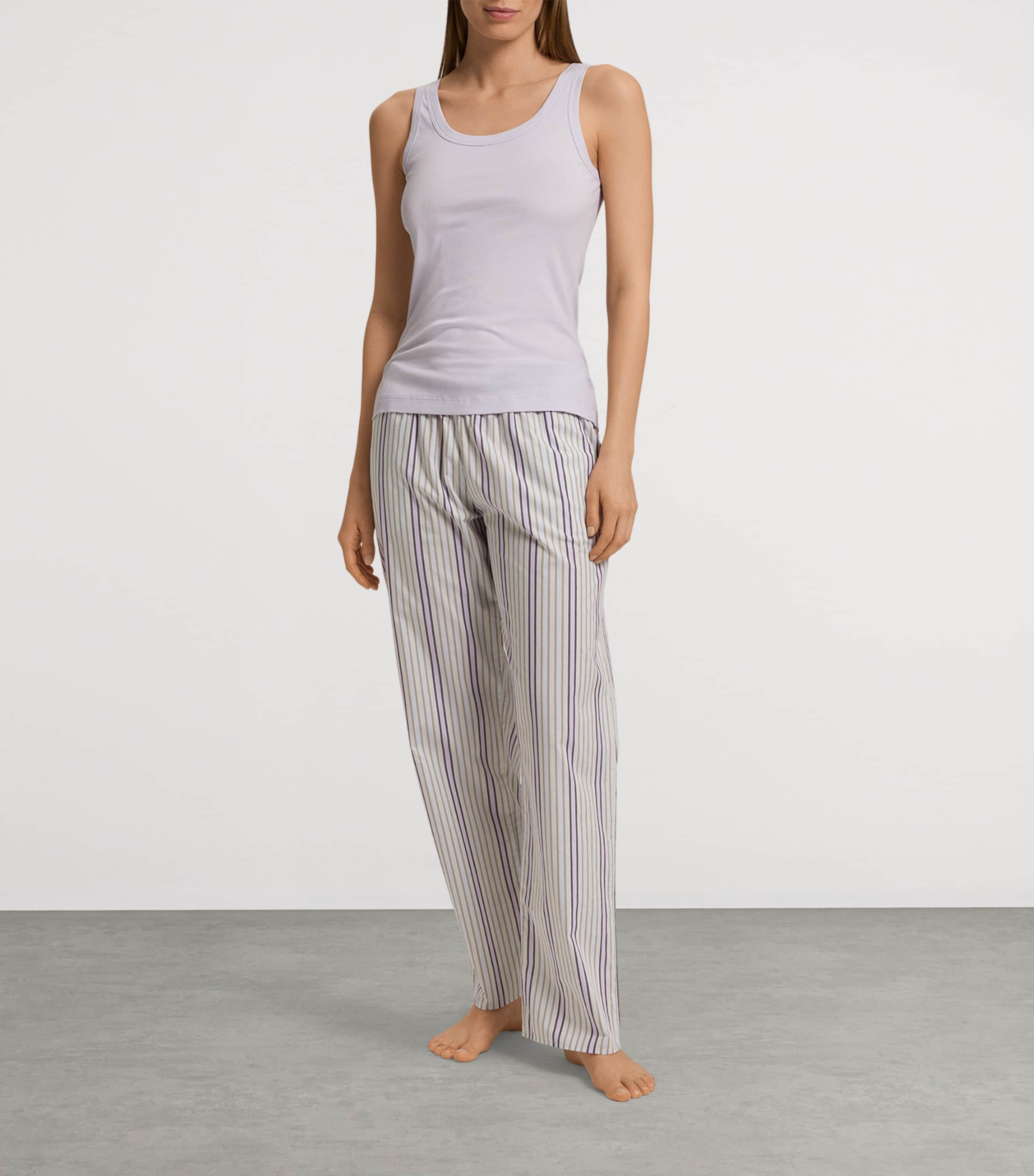 Cotton Tank Top PINK LAVENDER Image 5