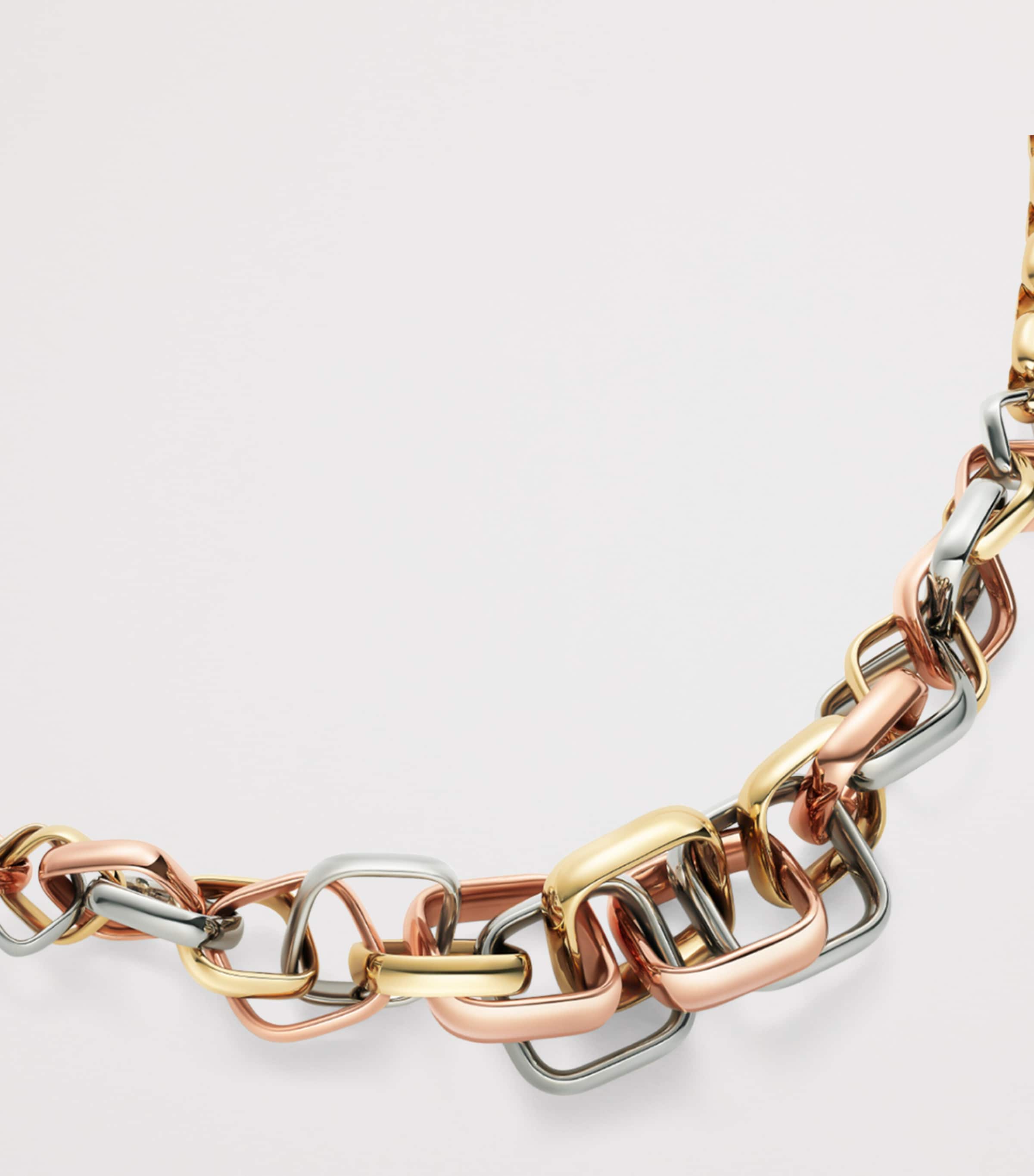 Cartier Medium Mixed Gold Trinity Necklace Image 3