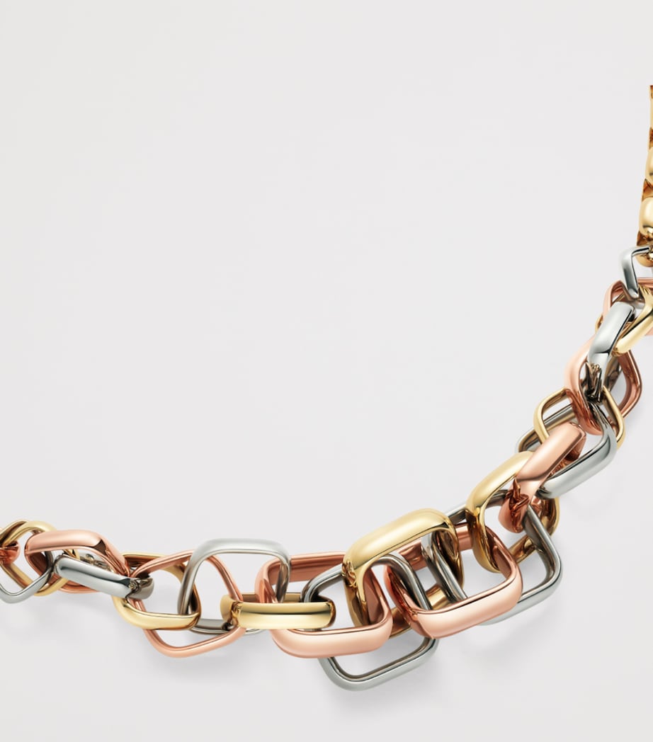 Cartier Medium Mixed Gold Trinity Necklace Image 3