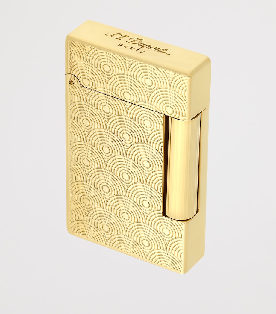 Initial Guilloche Golden Lighter GOLDEN Image 4