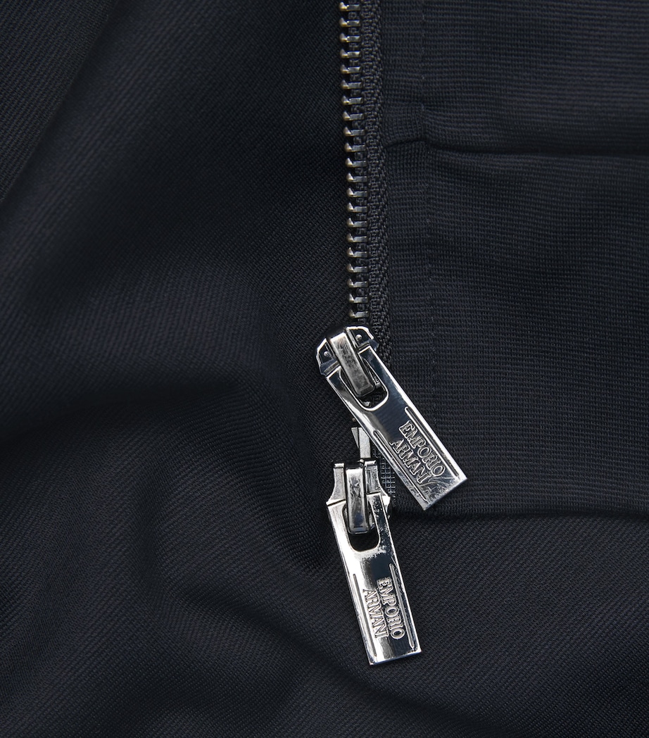 Cotton-Blend Logo Zip-Up Hoodie 920 Image 5