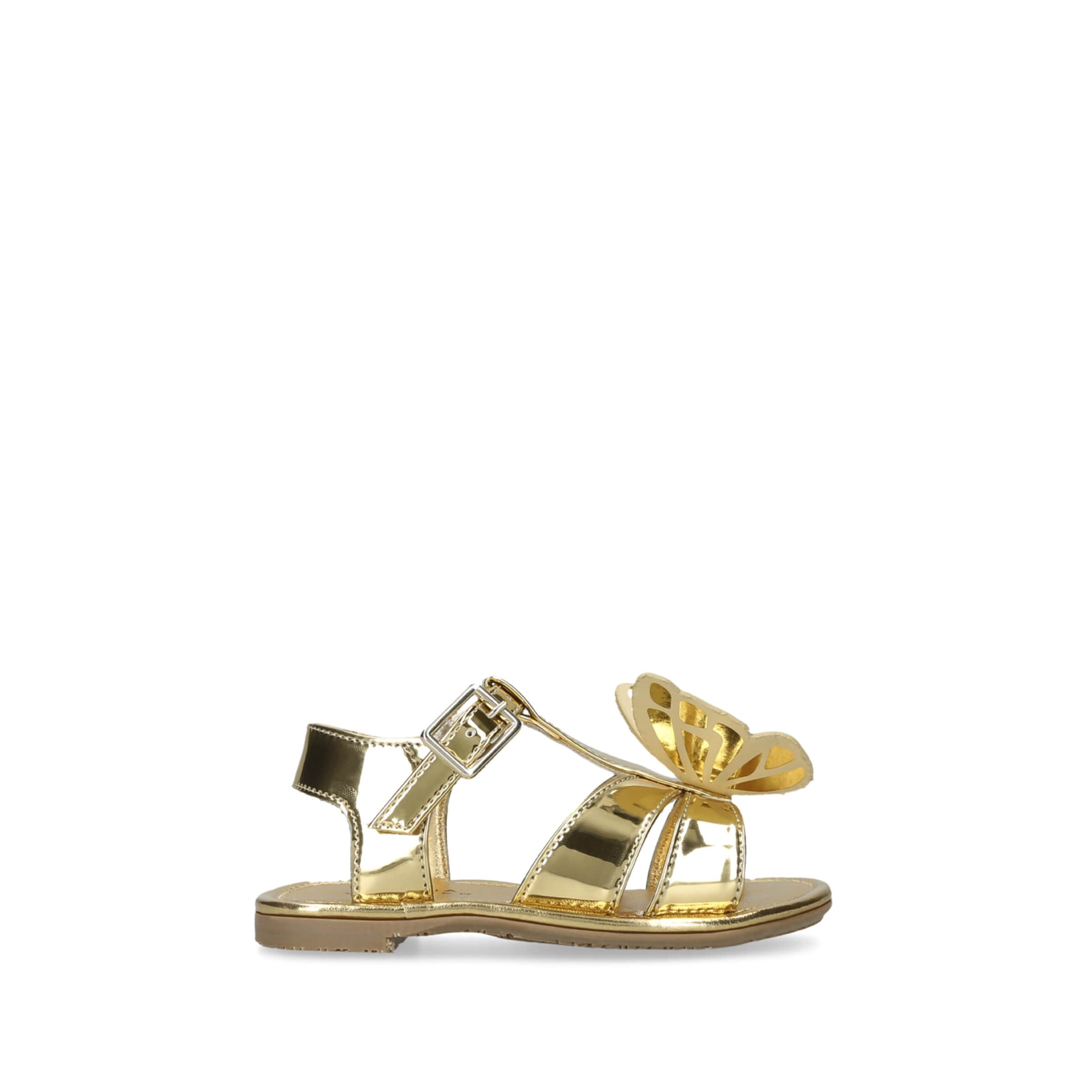 Sophia Webster Mini Kids' Metallic Celeste Sandals In Gold