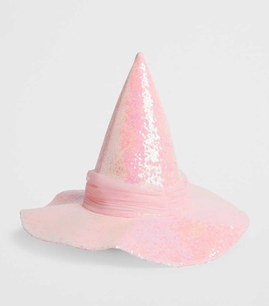 Sequin Witch Hat PINK SEQUIN Image 2