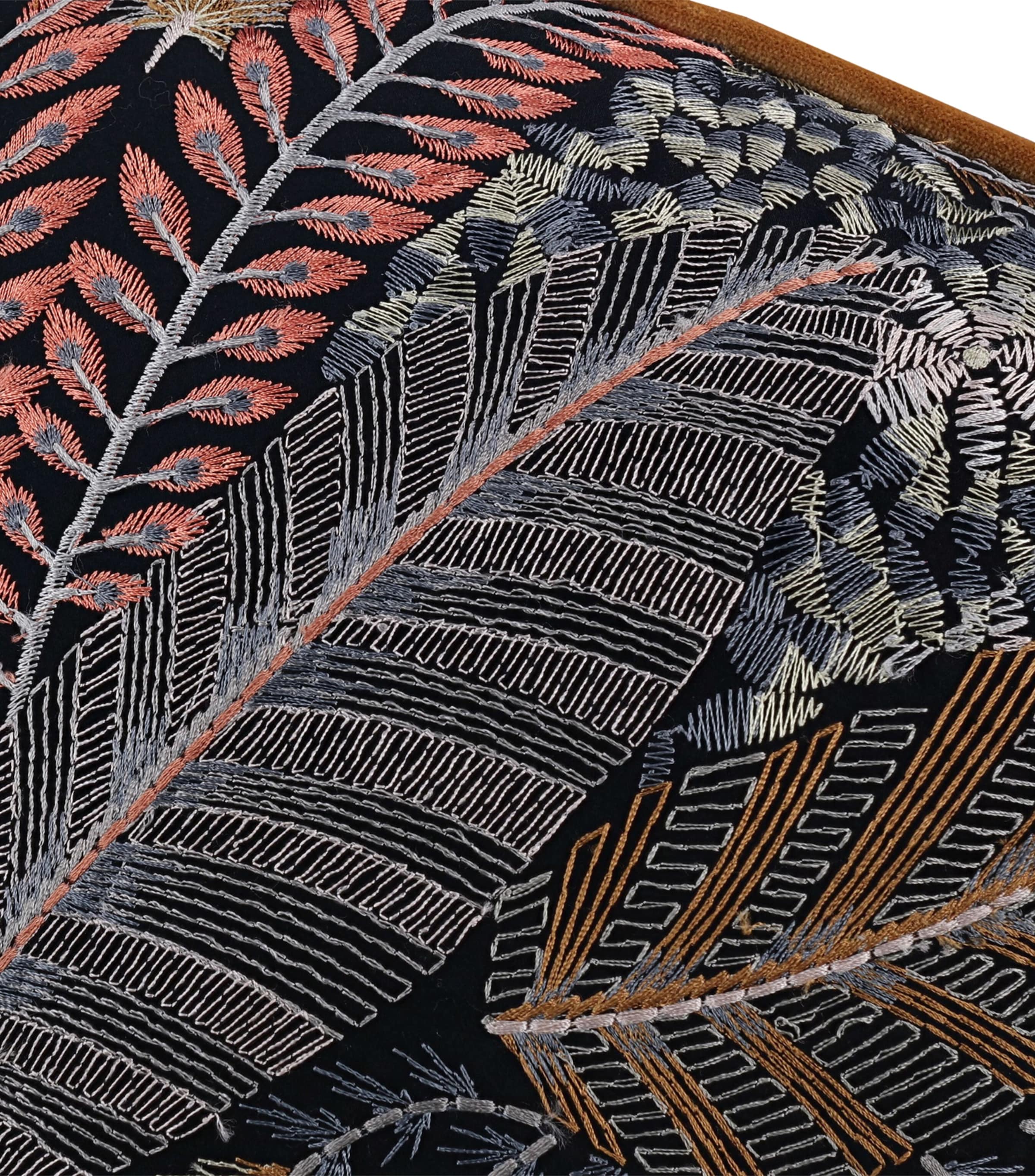 Embroidered  Chiraco Serandite Cushion (50cm x 50cm) SERANDITE Image 3