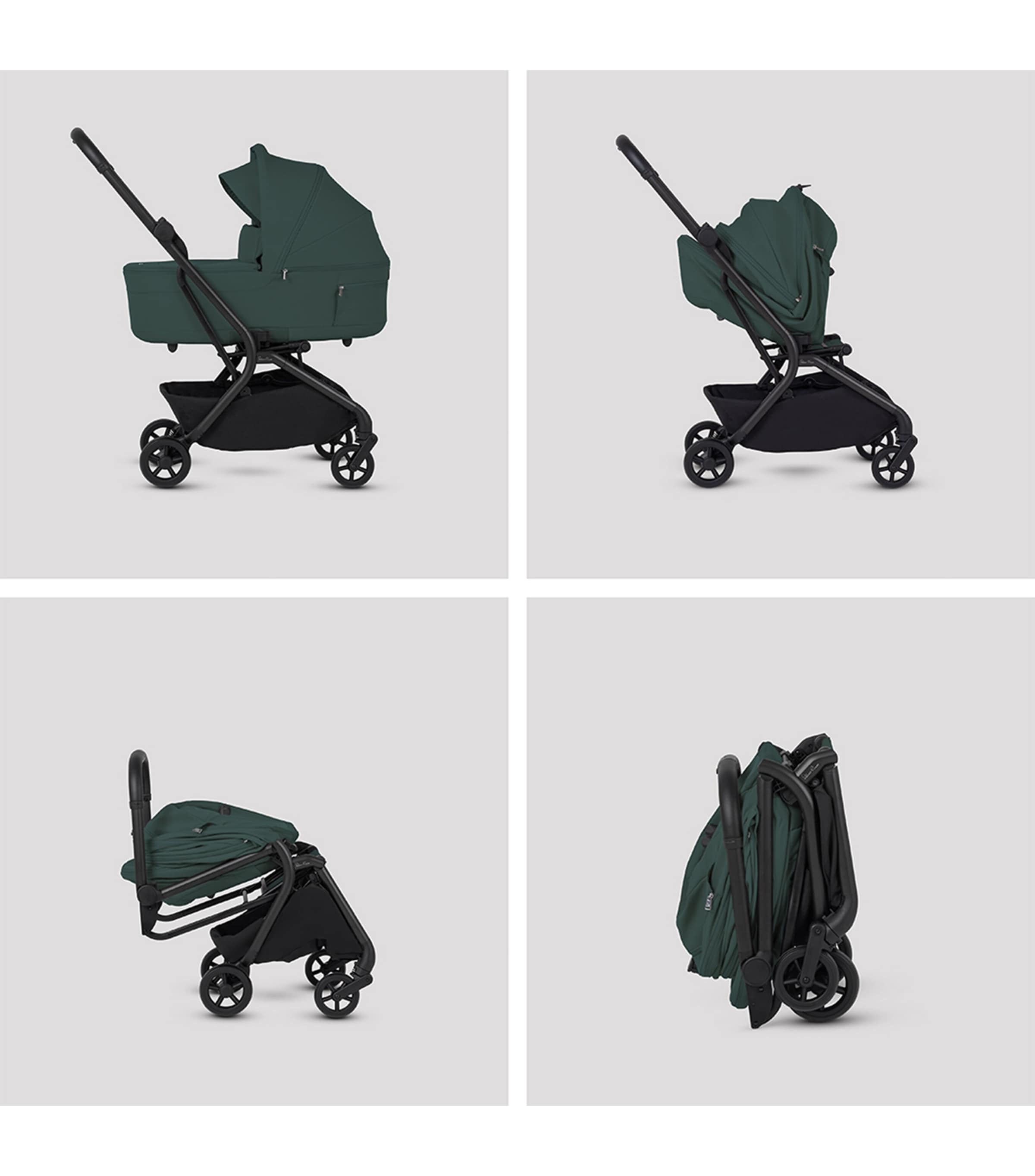 Silver Cross Nia Carrycot Conifer Image 8