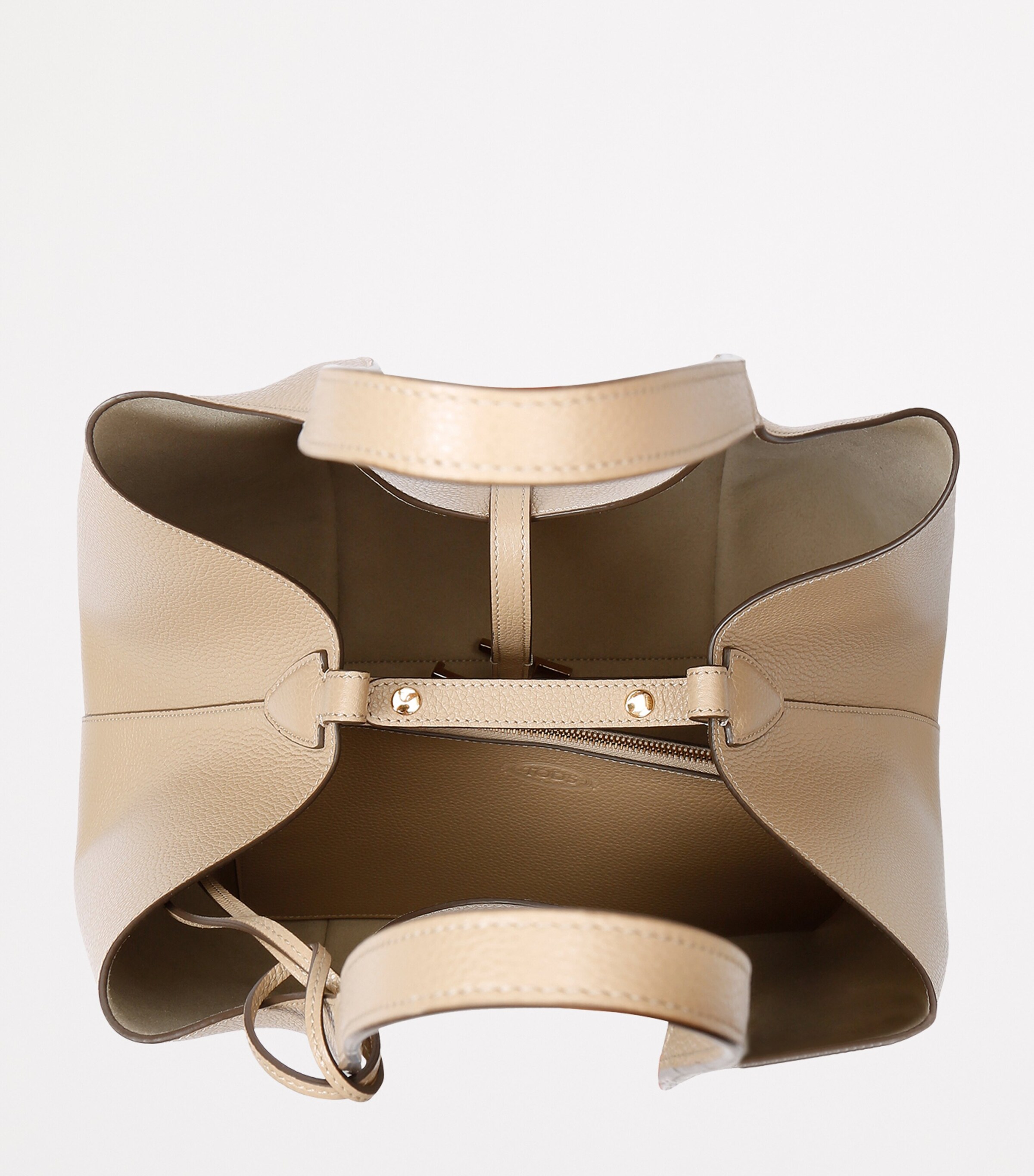 Tod's Leather Tote Bag White Image 2