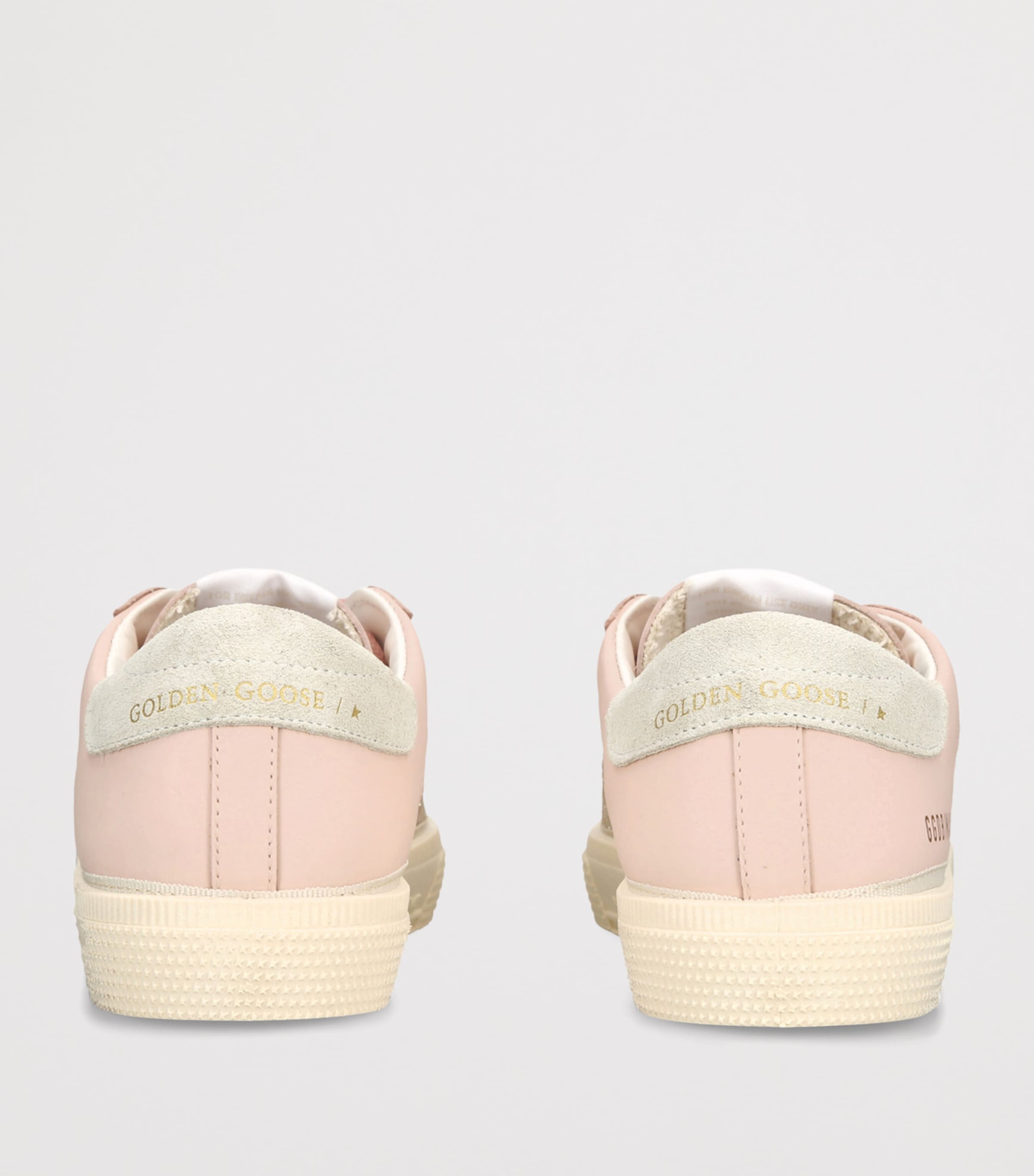Golden Goose Leather May Sneakers Pale Pink Image 4