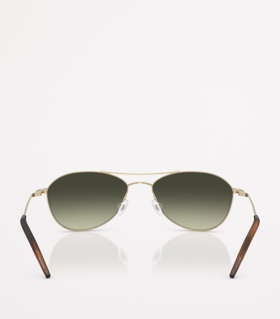 Oliver Peoples Aero II Aviator Sunglasses Image 4