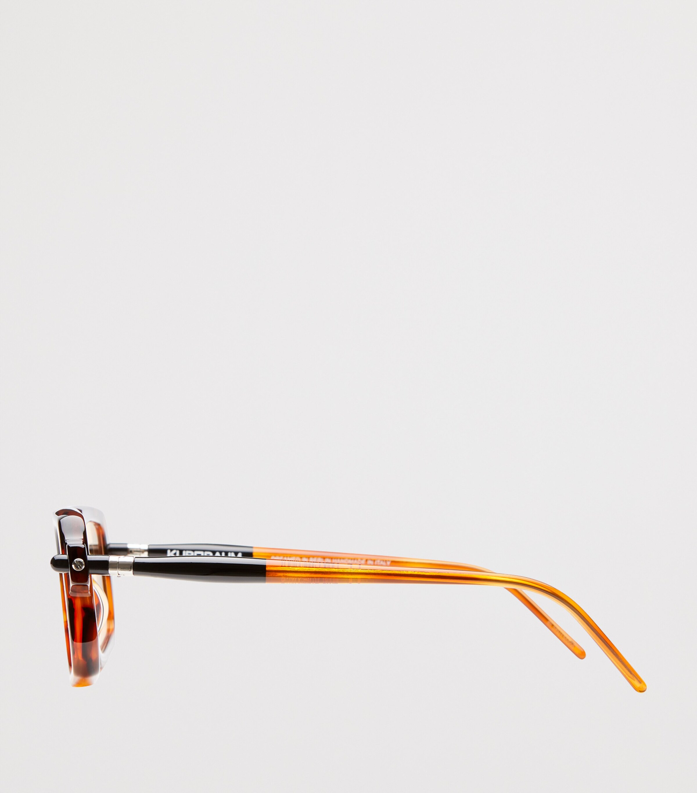 Kuboraum Acetate Mask P23 Sunglasses Light Orange Image 4