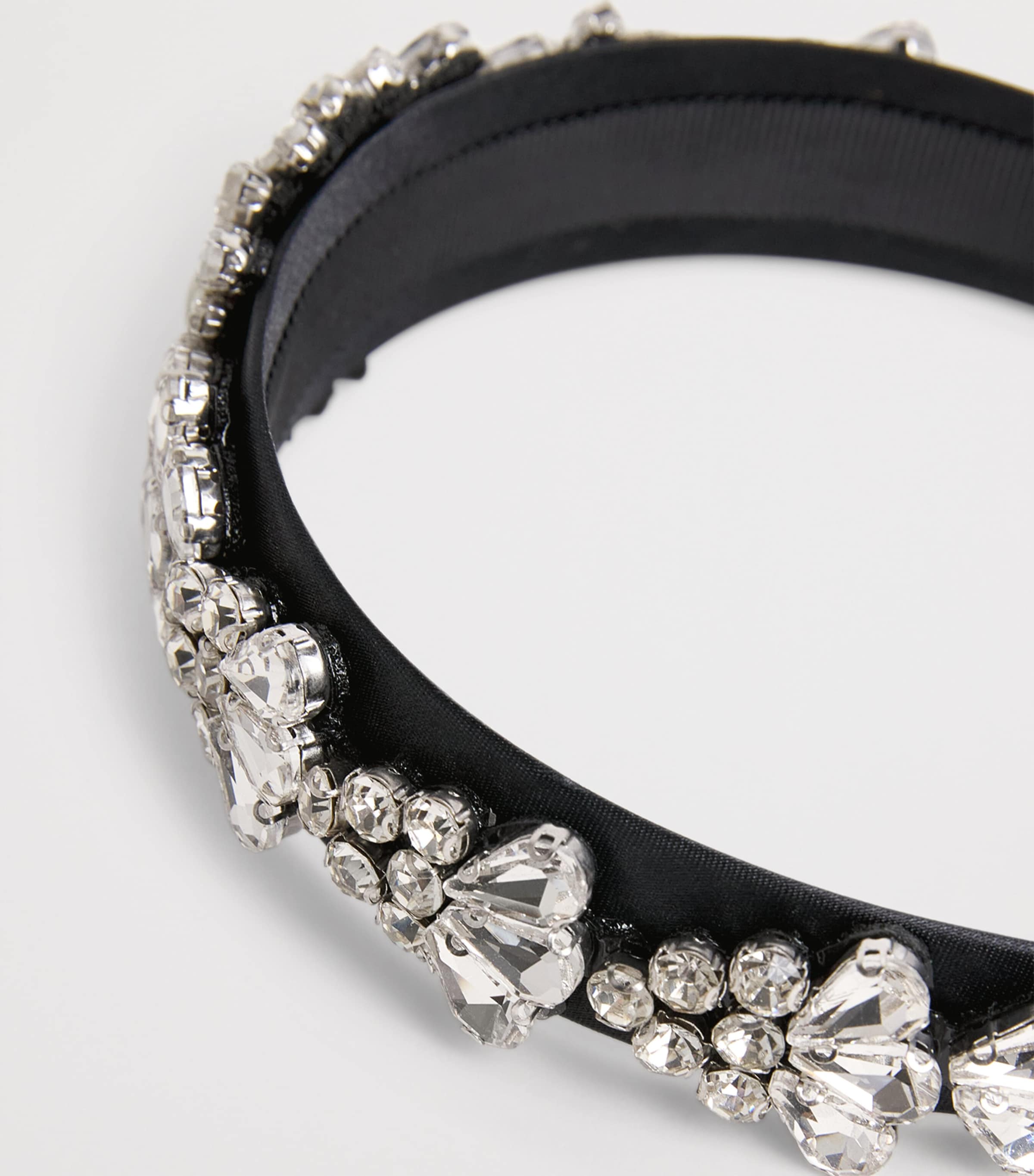 Monnalisa Jewel Headband Nero+nickel Image 3