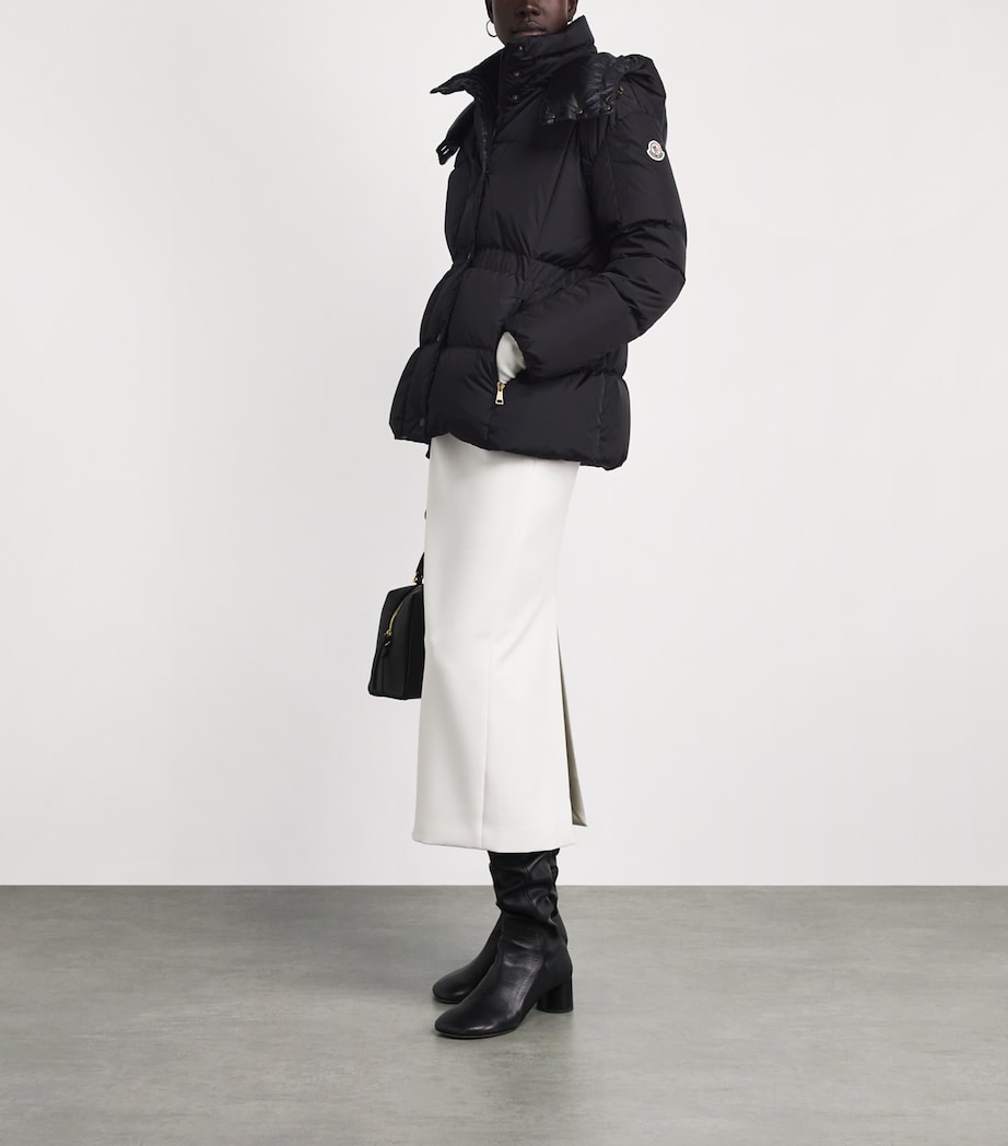 Moncler Womens Down Quilted Agneux Jacket Image 2