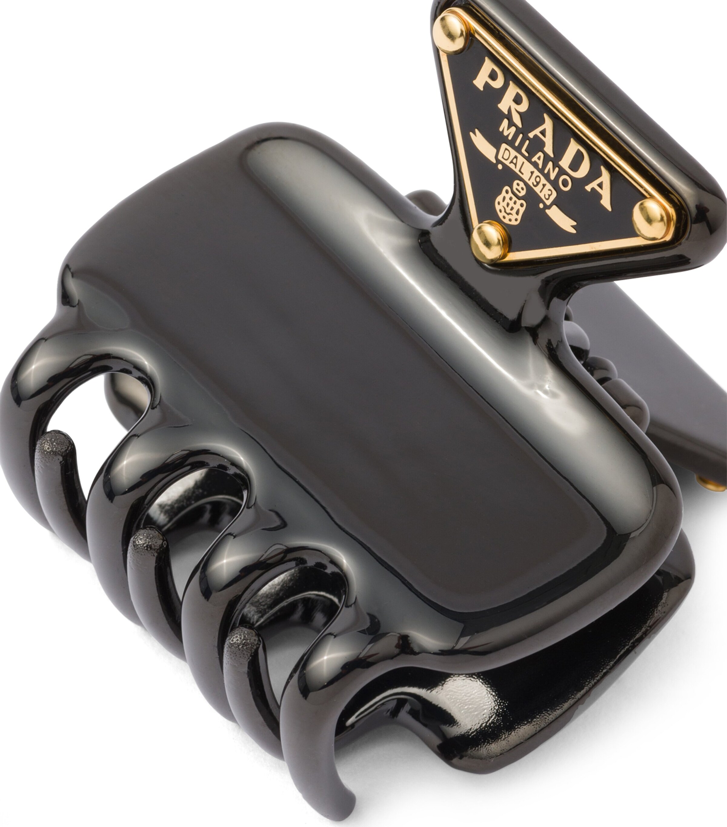 Prada Triangle Hair Clip Image 2