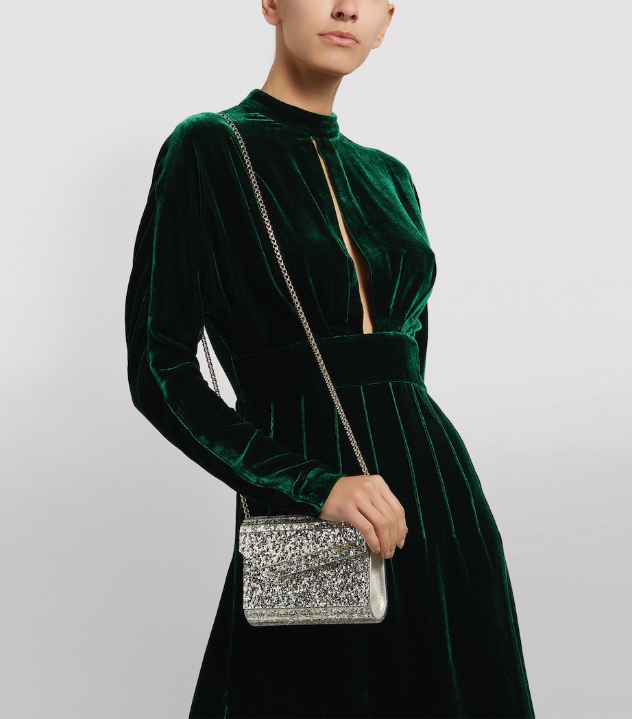 Glitter Candy Clutch Bag CHAMPAGNE Image 2