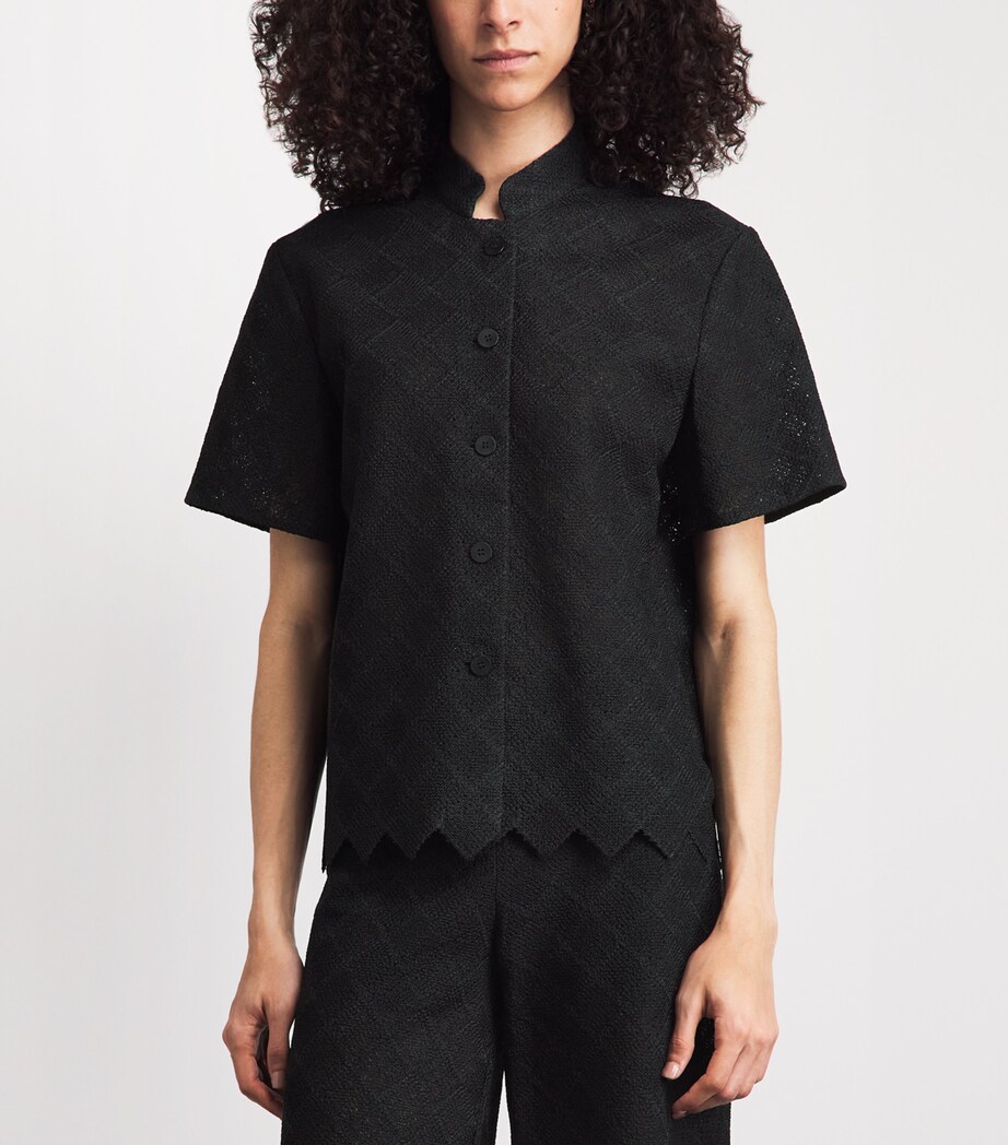 Liberowe Womens Lace Harper Shirt Black Image 4