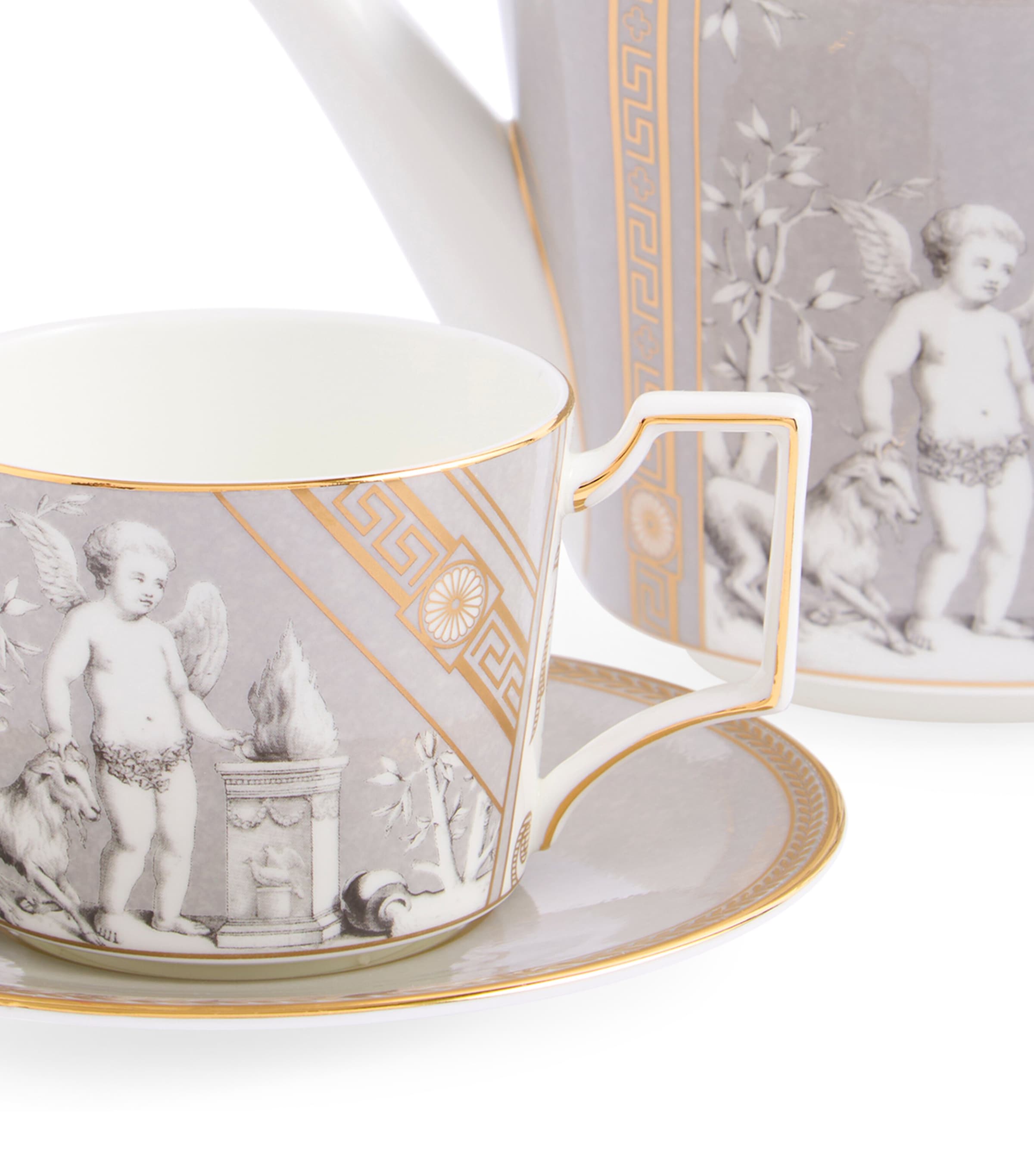 3-Piece Renaissance Tea Set GREY Image 3