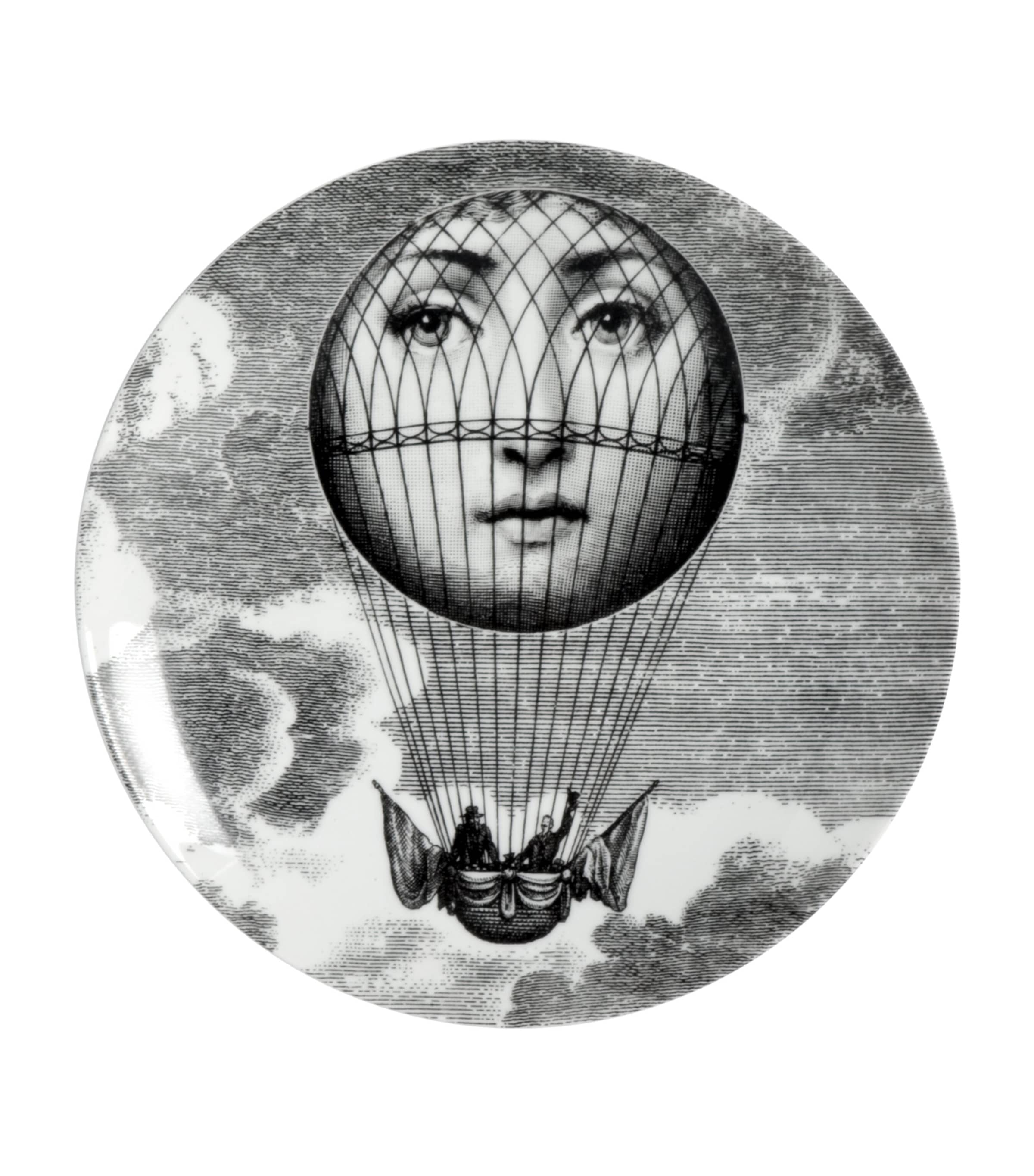 Fornasetti Tema e Variazioni No. 93 Wall Plate (26cm) | Home Accessories | Wall Plates | Designers | Fornasetti
